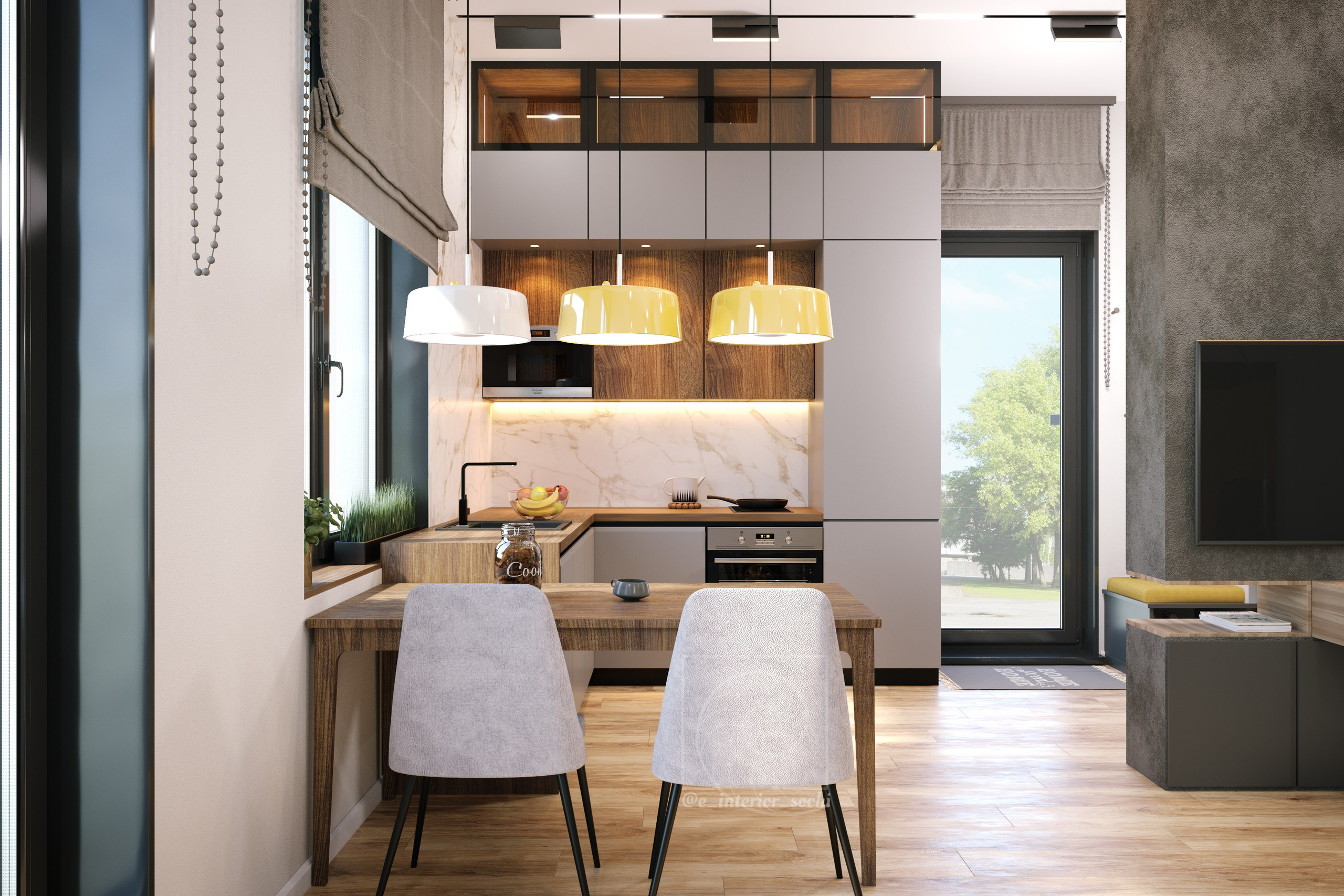 GLOW. Дизайн интерьера Евгения Тисленко