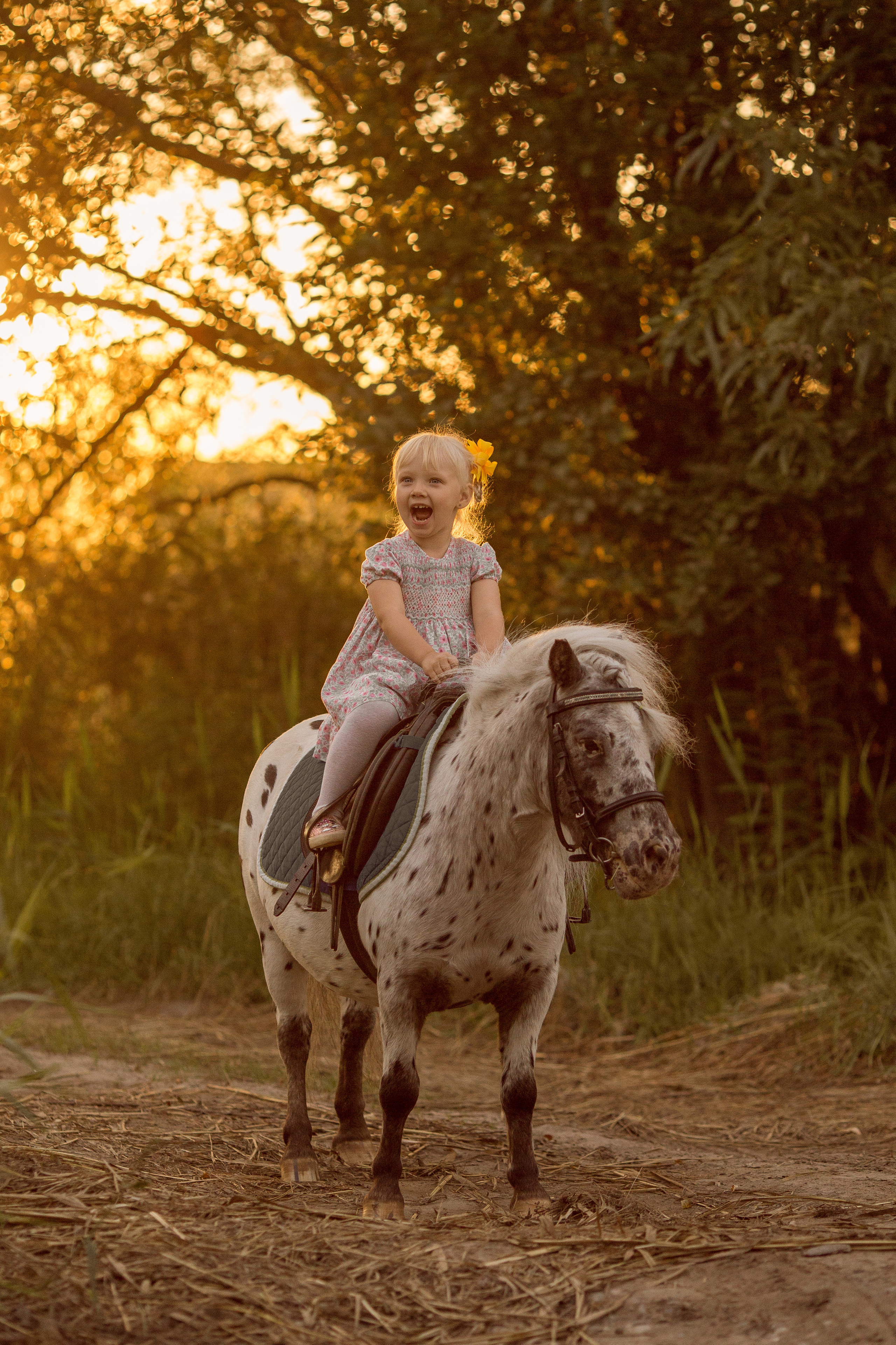 Фотосессия для ребенка 3 лет с пони