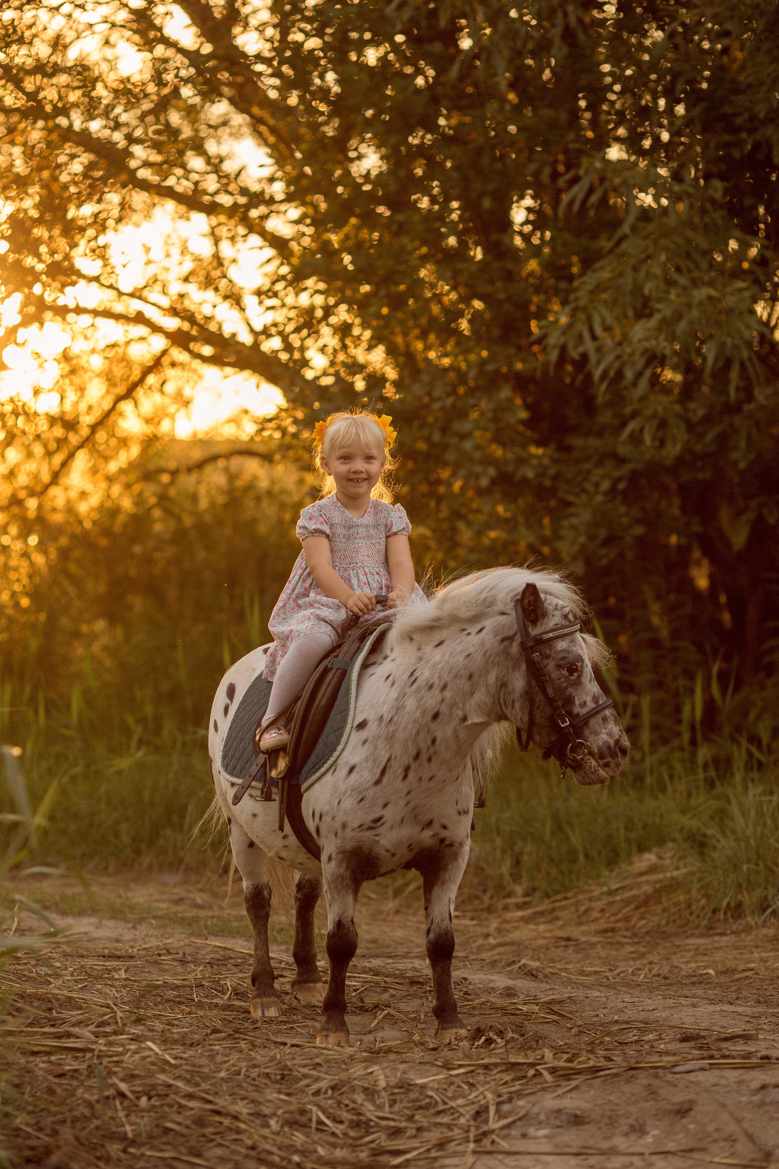 Фотосессия для ребенка 3 лет с пони
