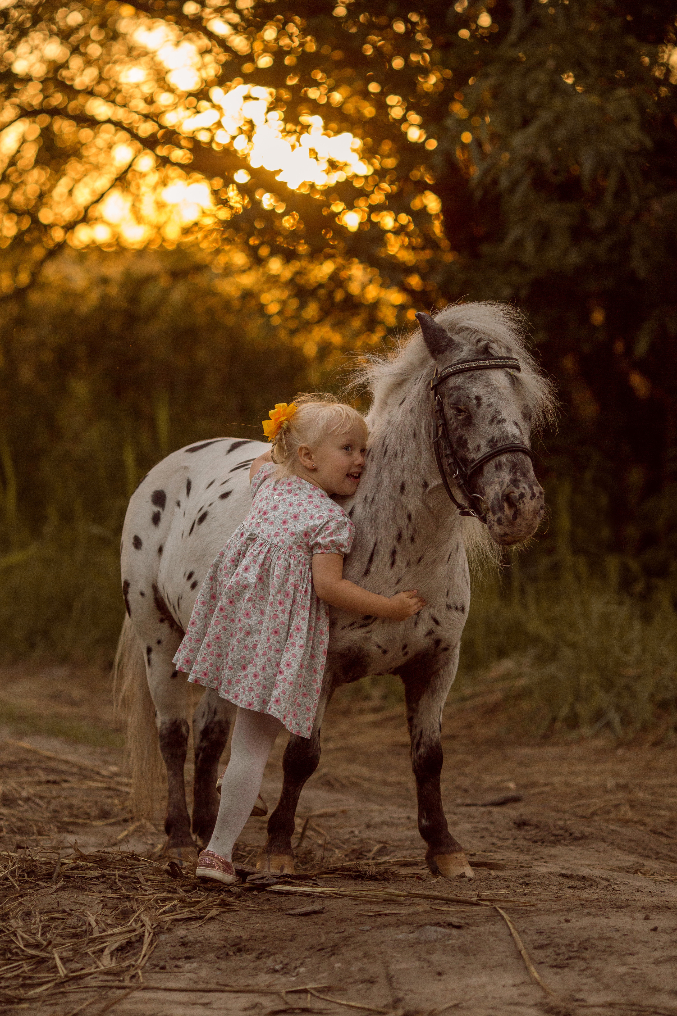 Фотосессия для ребенка 3 лет с пони