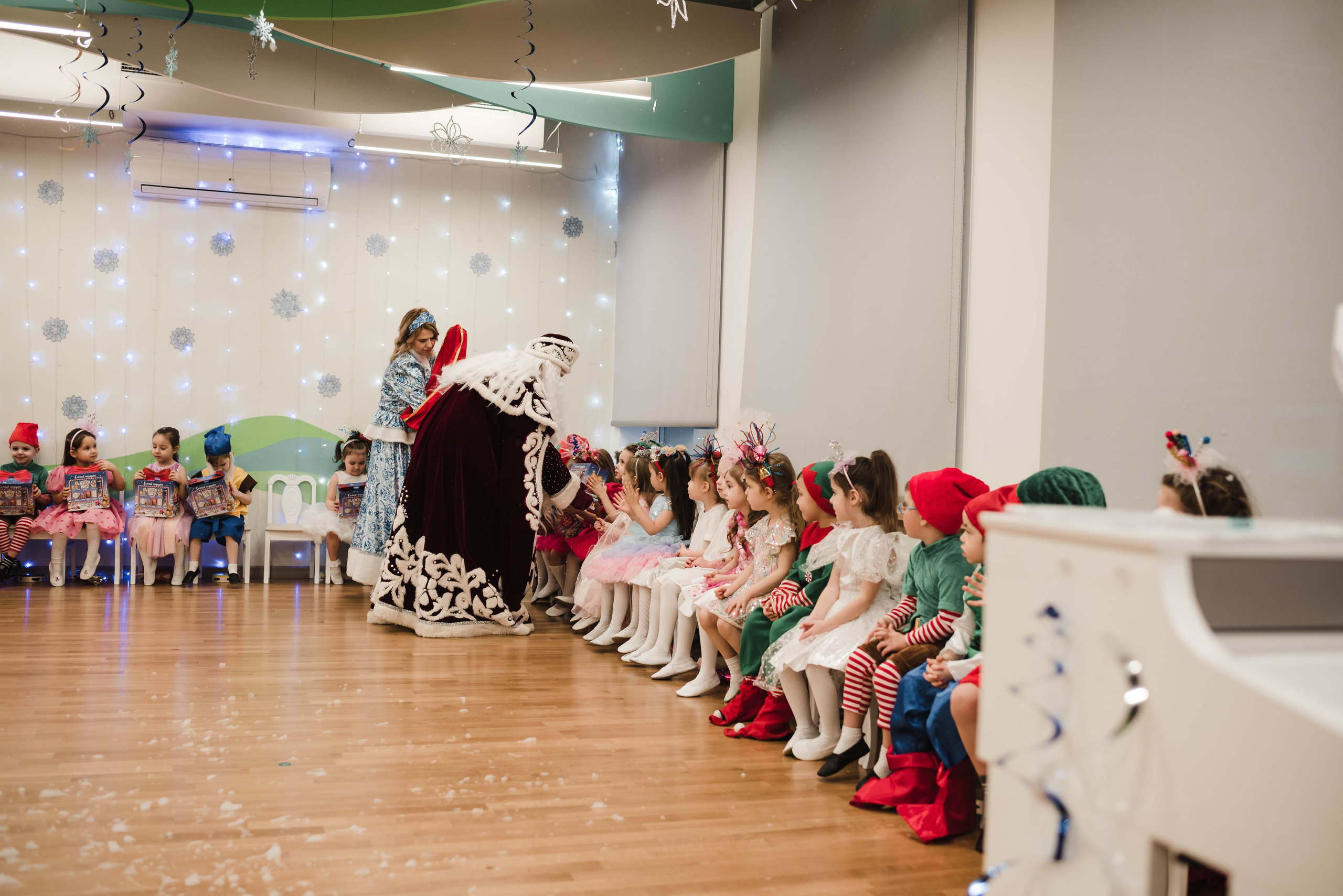 Детский садик Новый год. Фотограф в Москве новорожденные свадьбы семьи Дарья Ларионова