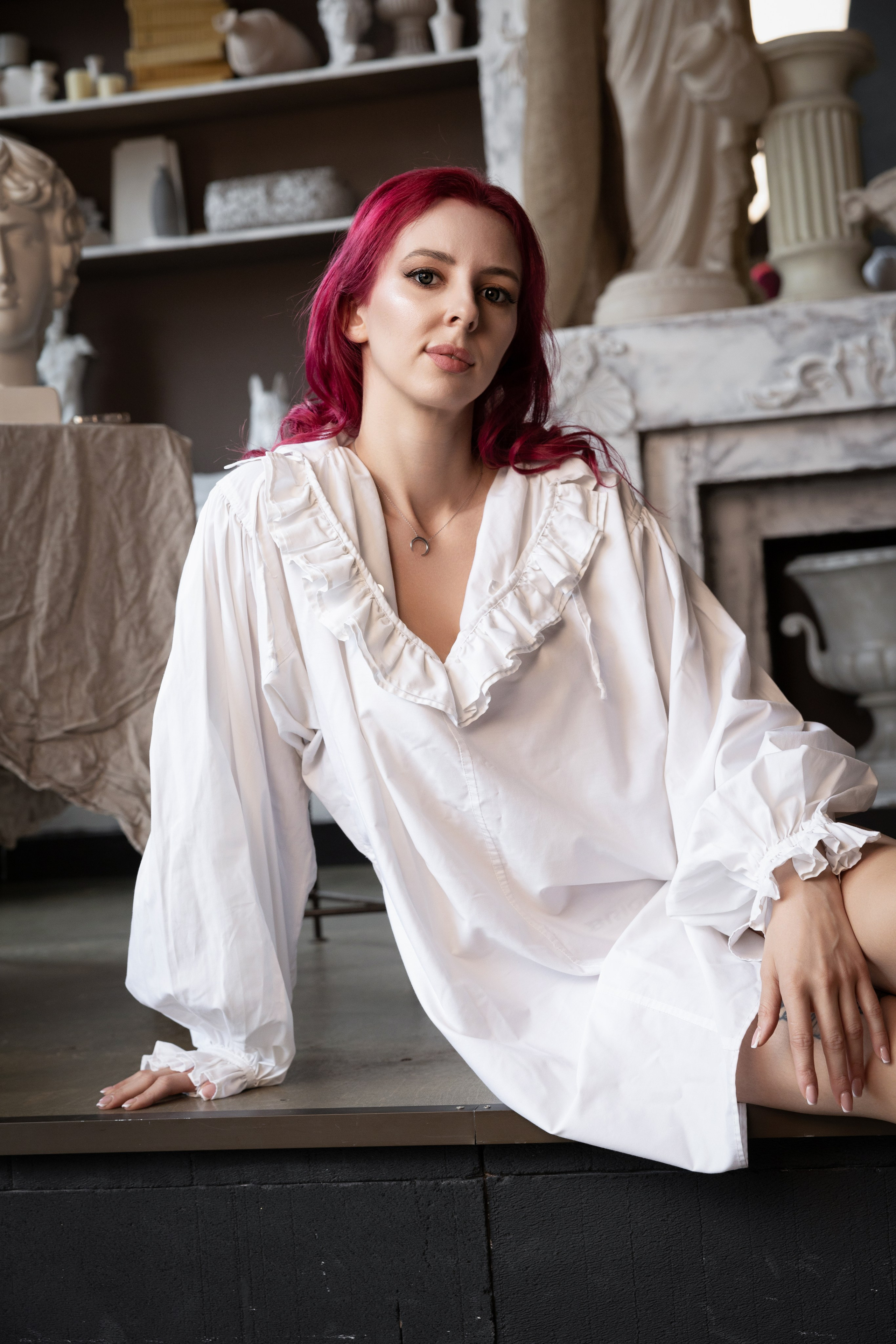 Женская портретная съемка в фотостудии. Фотограф Лабутина Александра. Портретный и репортажный фотограф из Нижнего Новгорода Александра Лабутина