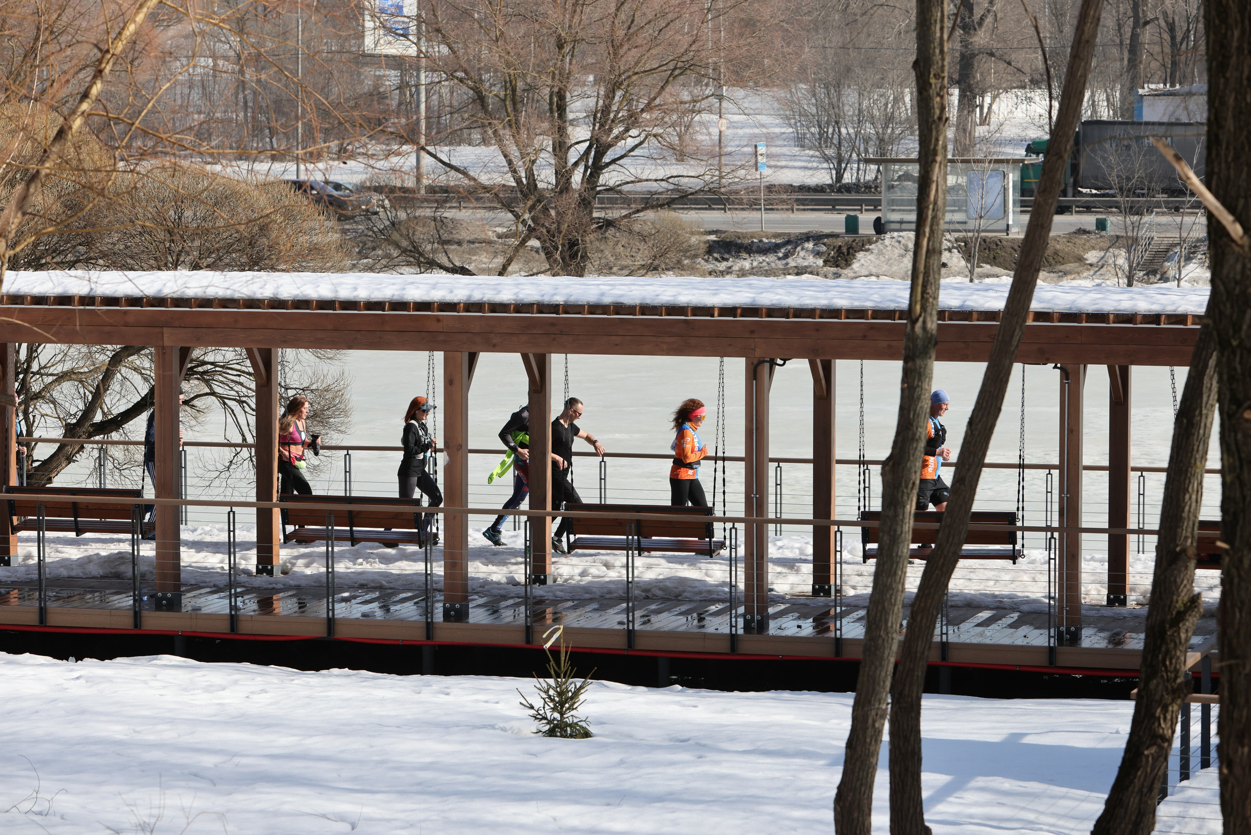 Марафон у дома, Долгопрудный, 15.03.26. Фотограф Сергей Ловкий