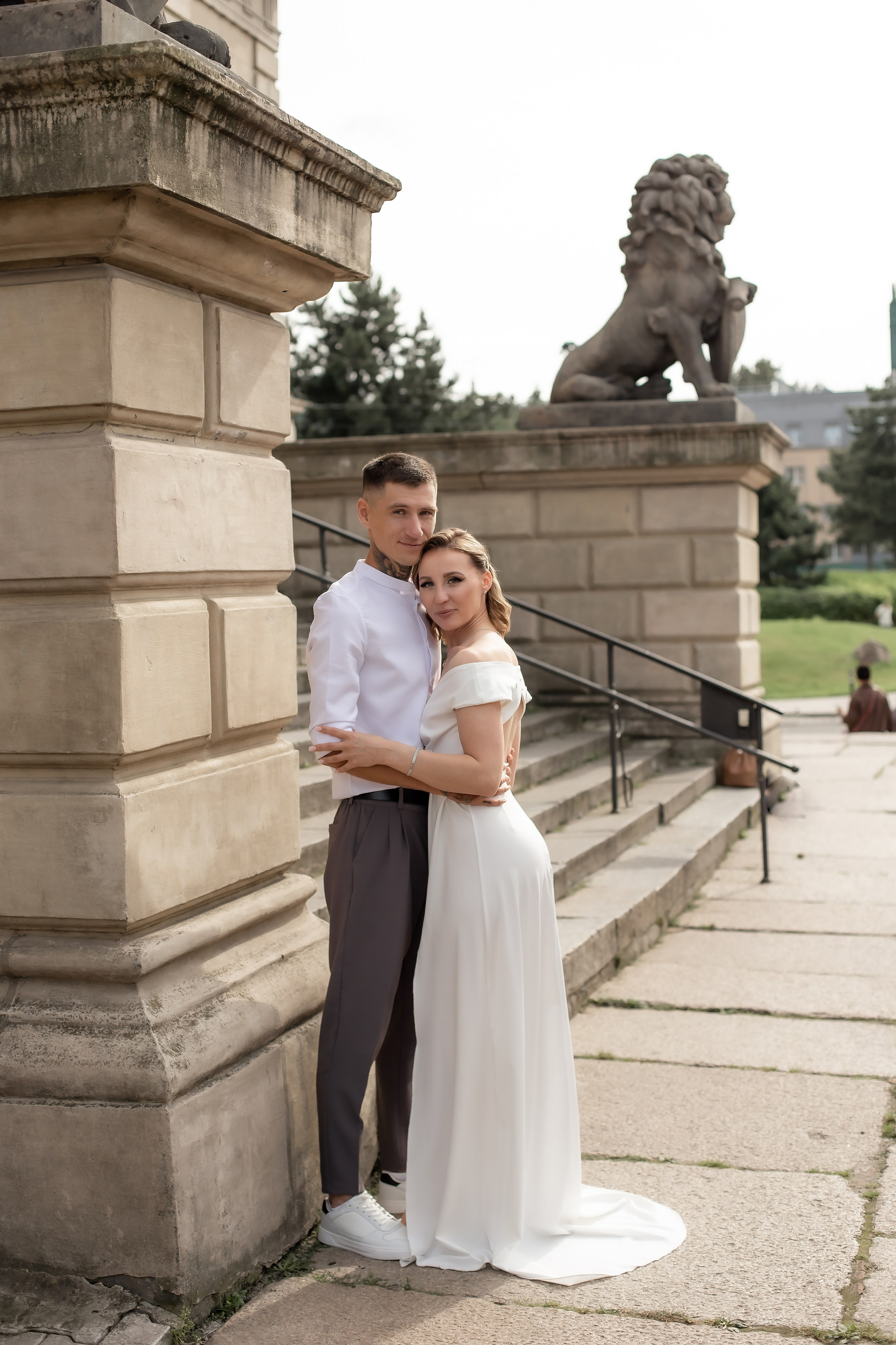 Саша и Вика. Биржевой сквер. Фотограф в Калининграде Решетникова Алина