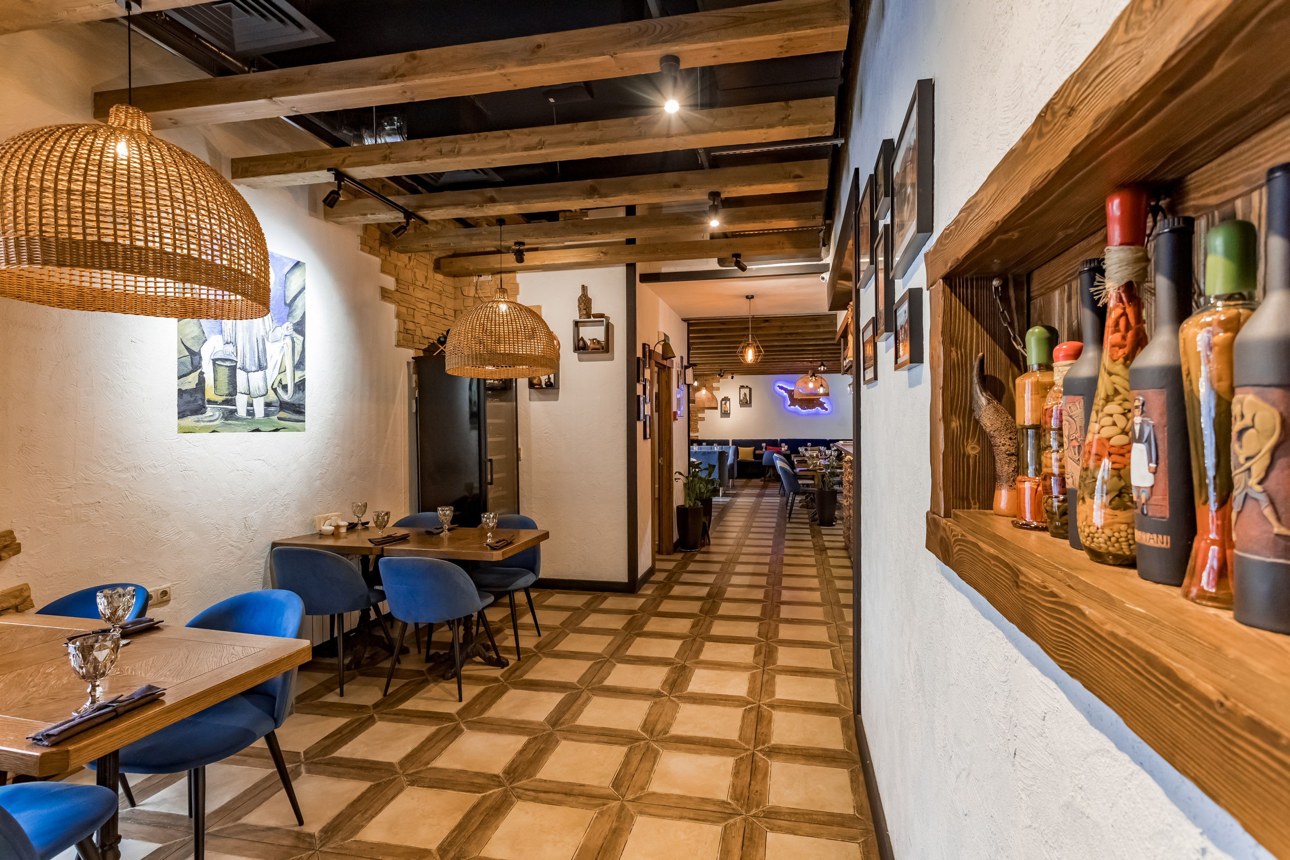 Съемка для грузинского ресторана Я в Грузии. Интерьеры, Контент, Портреты | Фотограф в Москве Дани Терно