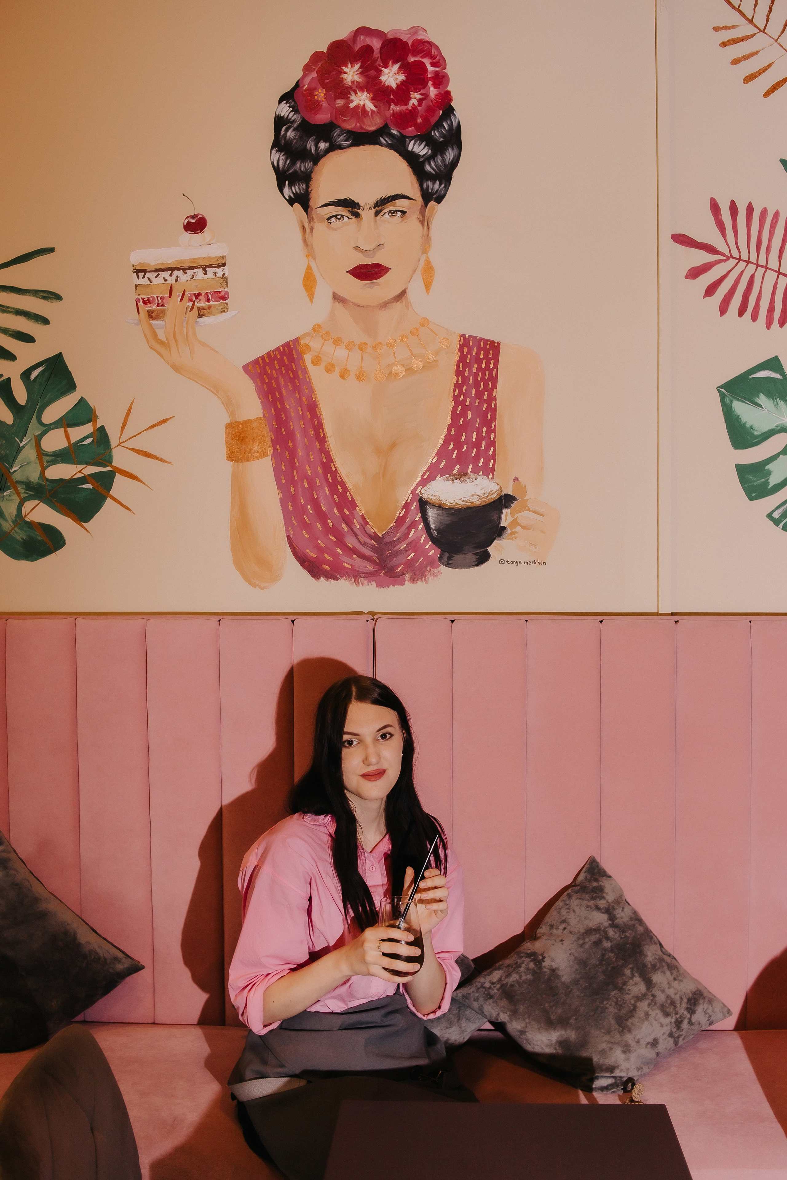 Татьяна. Контент для кофейни «Я есть торт». Фотограф Регина Крикунова г. Красноярск