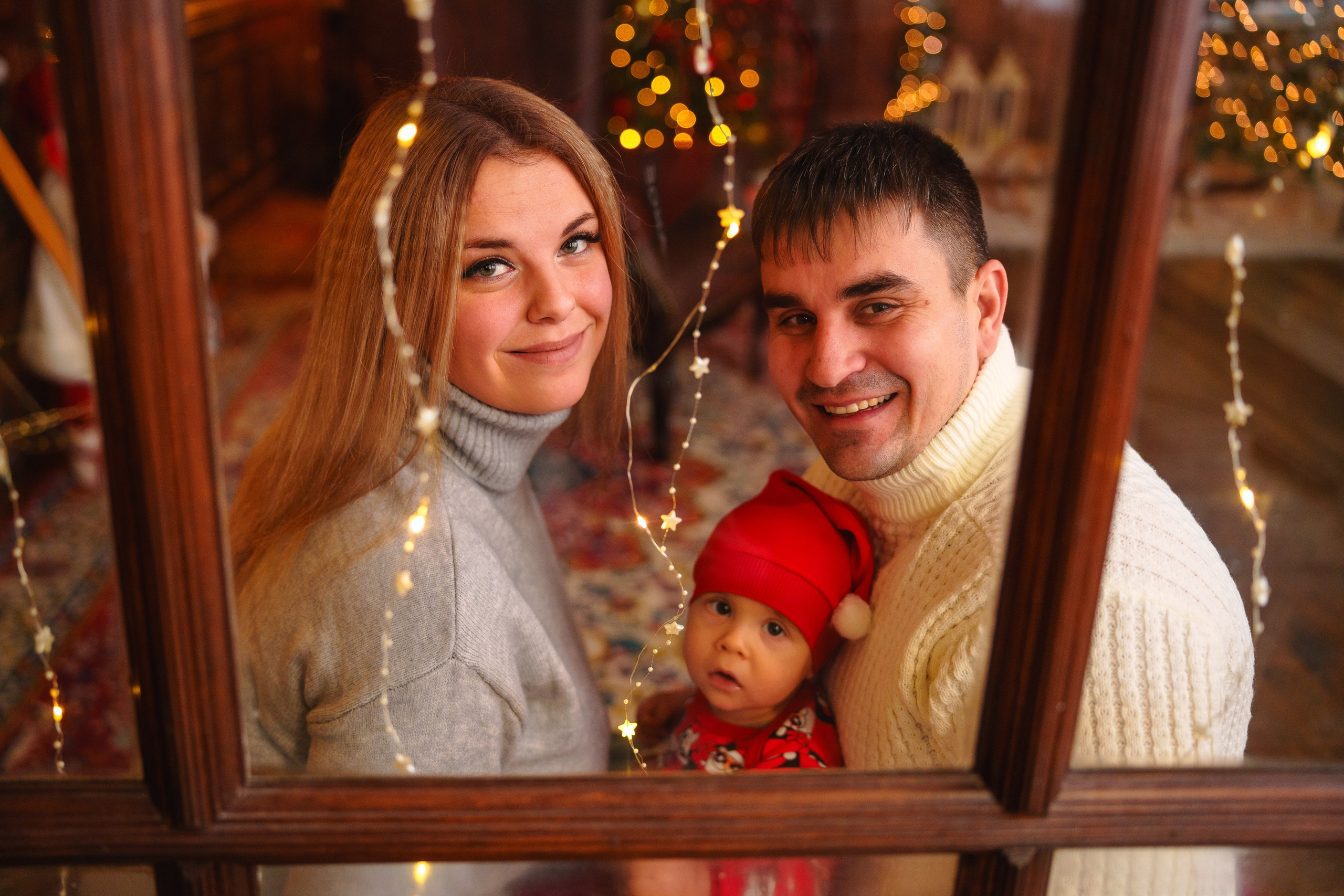 Предновогодняя, студийная съёмка для замечательной семьи. Фотограф Андрей Чеботок (Белгород, Курск, Воронеж, Старый Оскол)