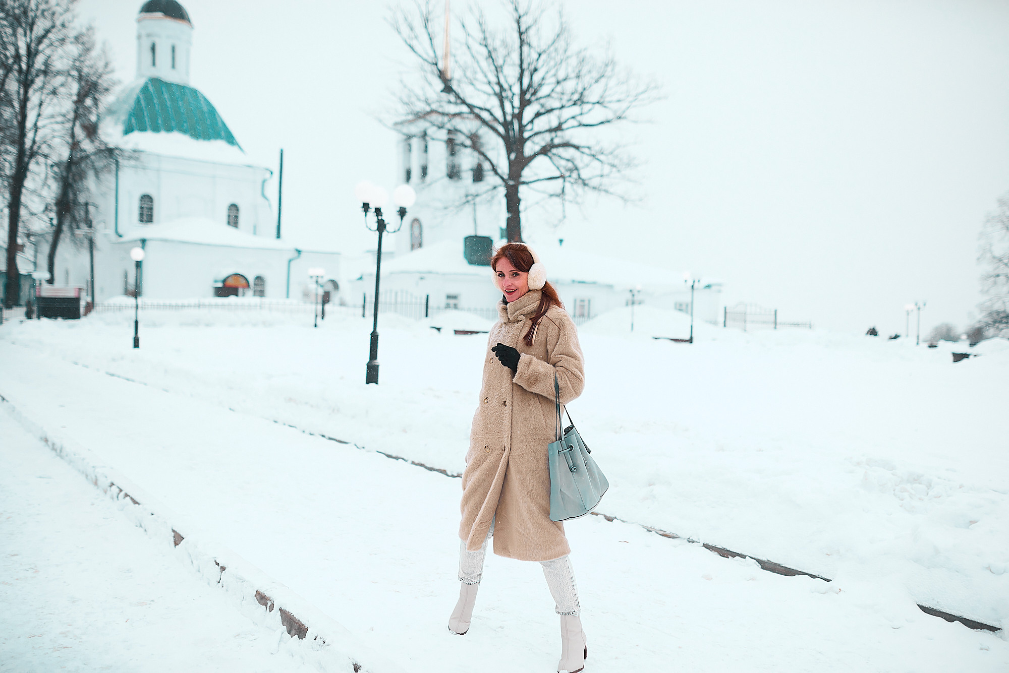 Зимняя прогулка по городу Владимир