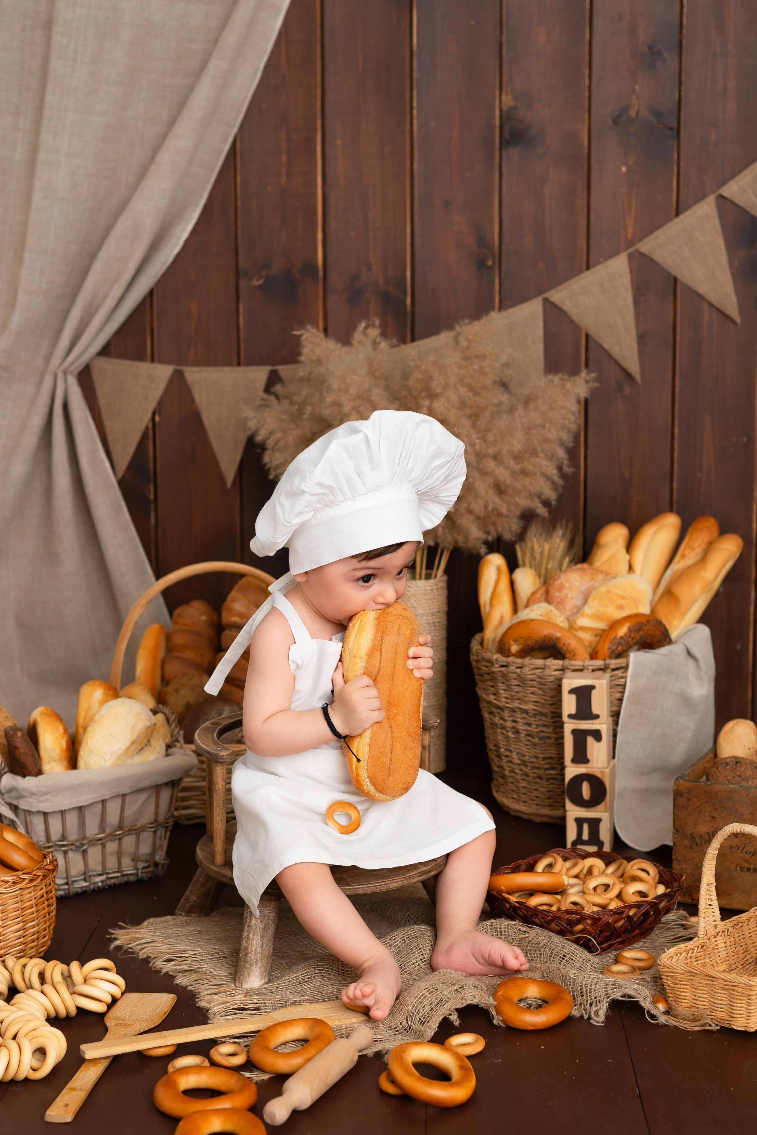 Годик пакет «Премиум». Детская фотостудия «Мандаринка» | Детский фотограф Краснодар