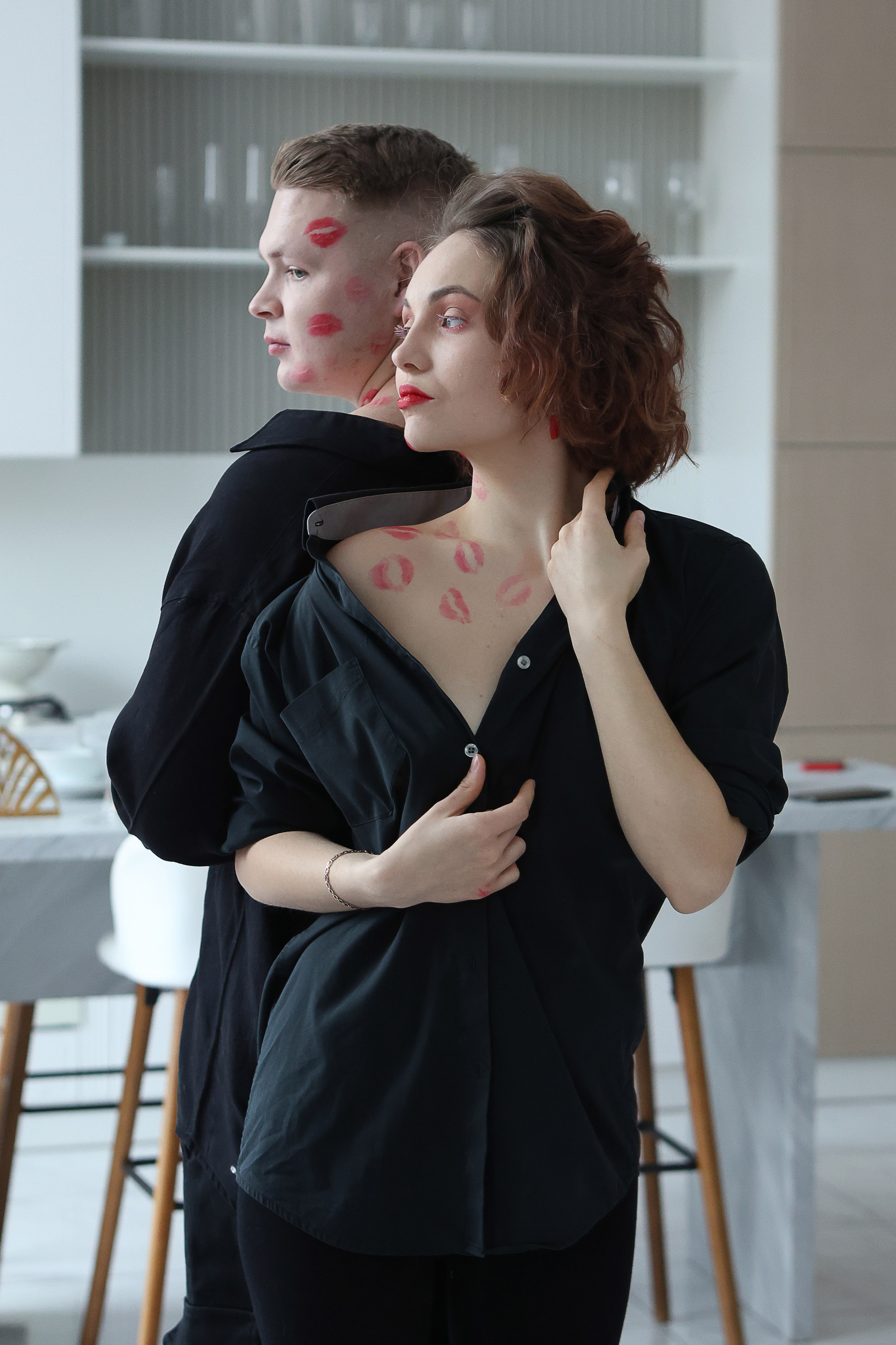 Анастасия и Иван Kiss and Black. Фотограф в Санкт-Петербурге. Индивидуальная съемка и фотопрогулки