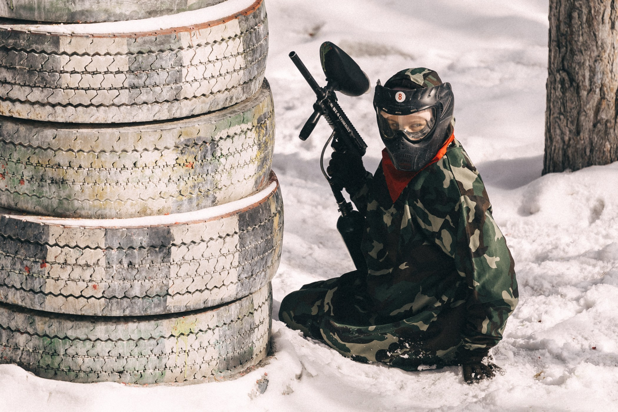 Пейнтбольный клуб «Партизан». Фотограф Кемерово | Сергей