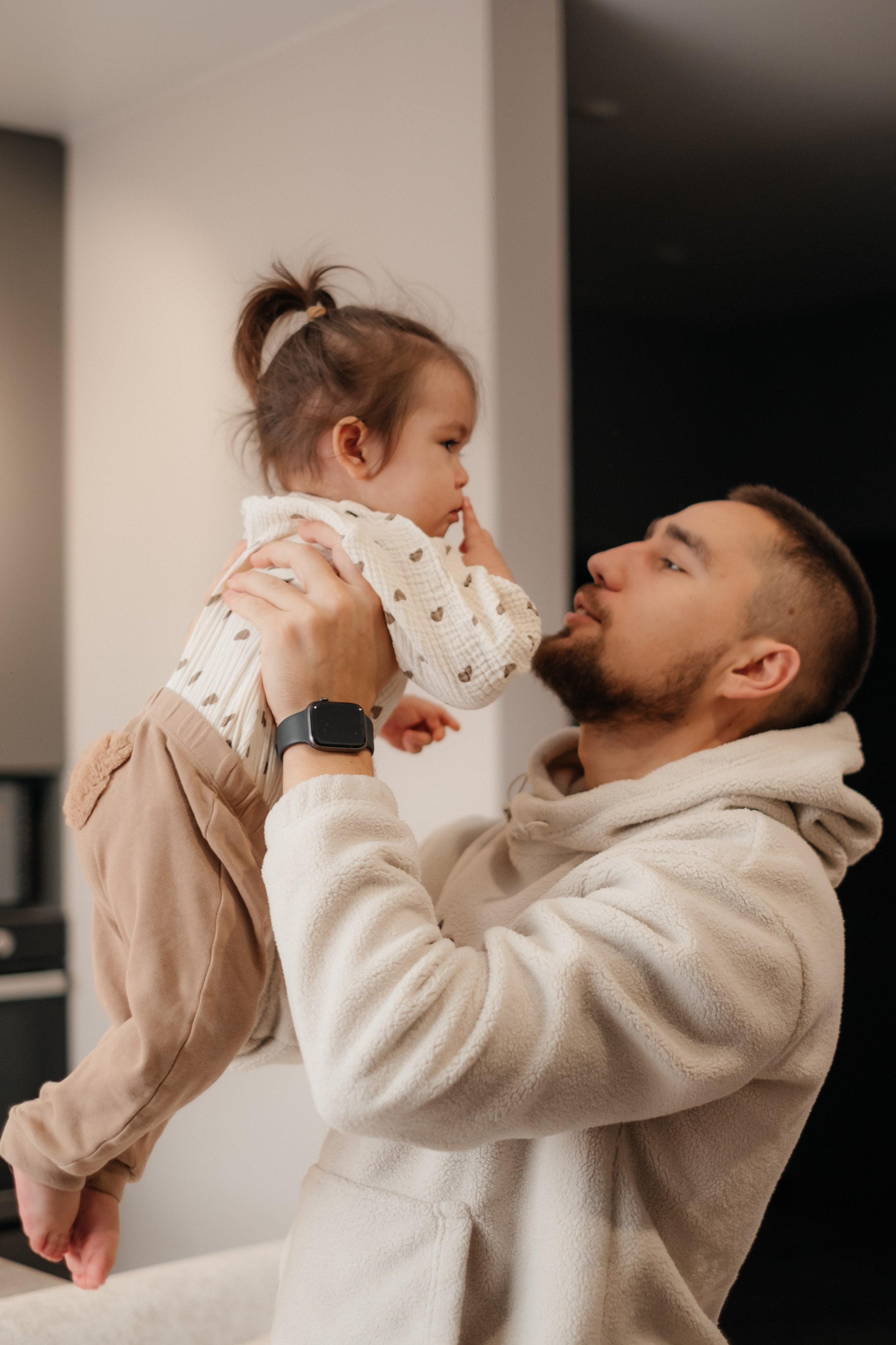 Катя, Саша и Еся | домашняя съемка. Фотограф в Новосибирске Диана Ильиных