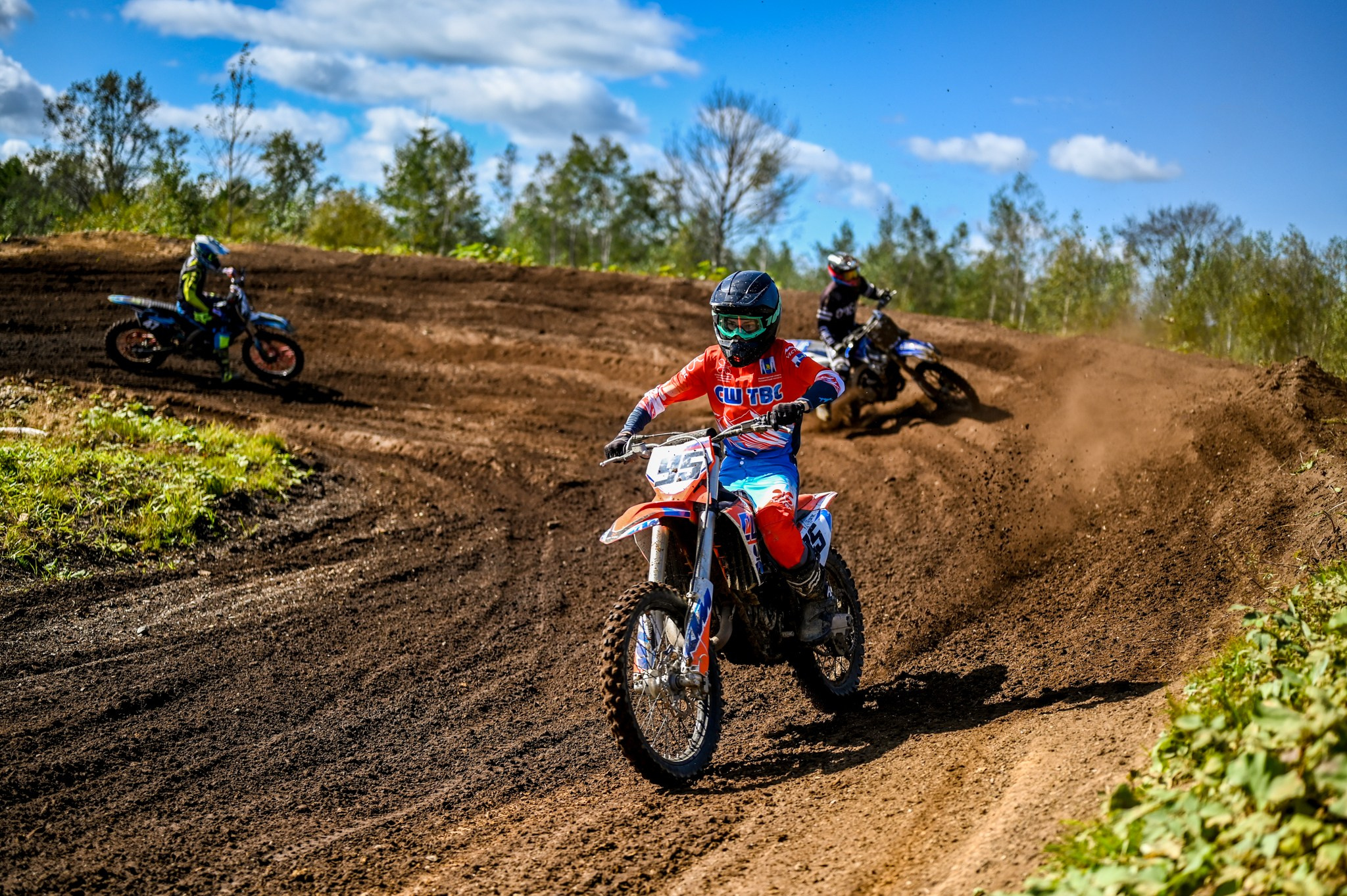 Мотокросс Этап в Долинске. Фоторепортажи Сахалина