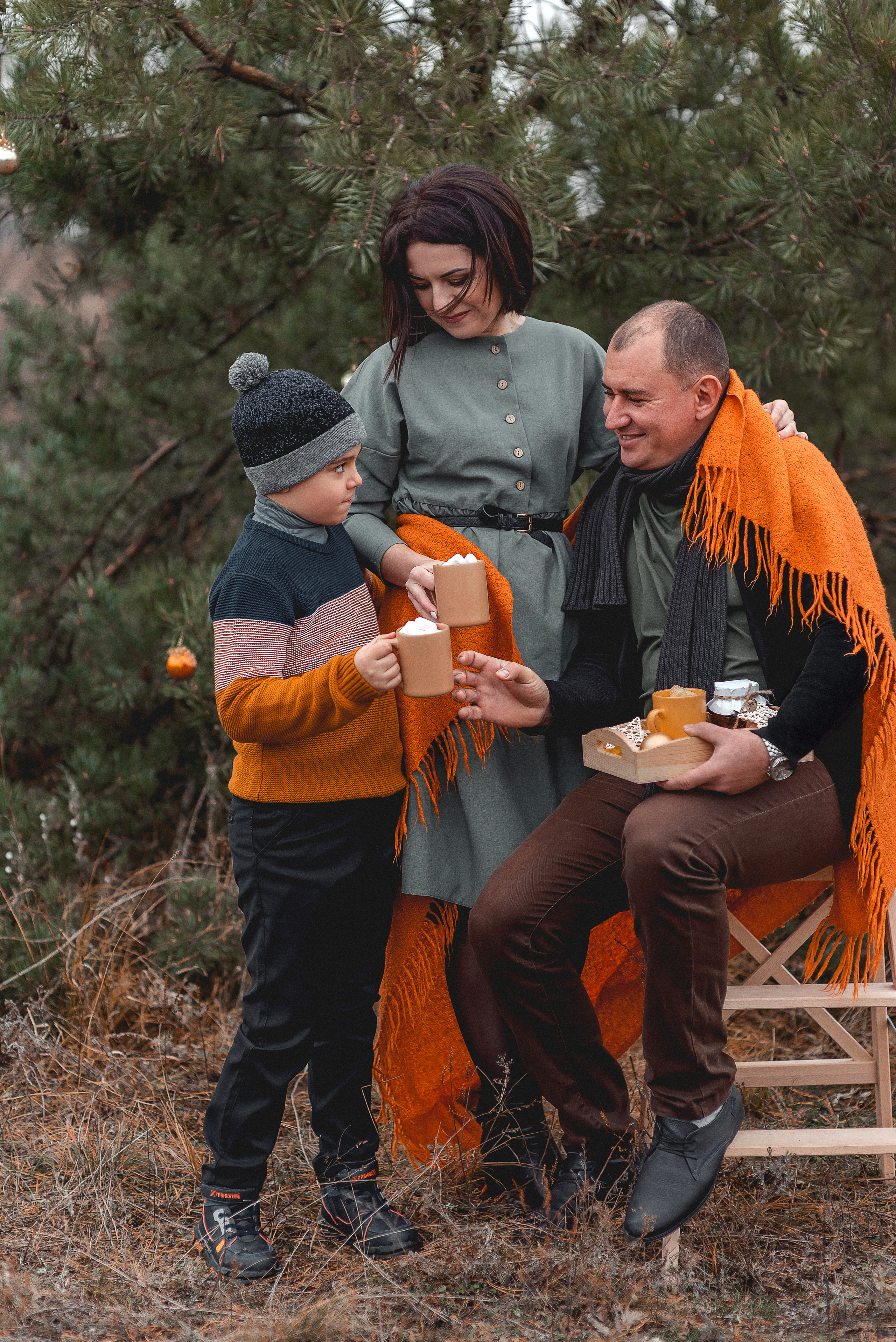 Новый год у елочки. Семейный и детский фотограф Наталья Горда