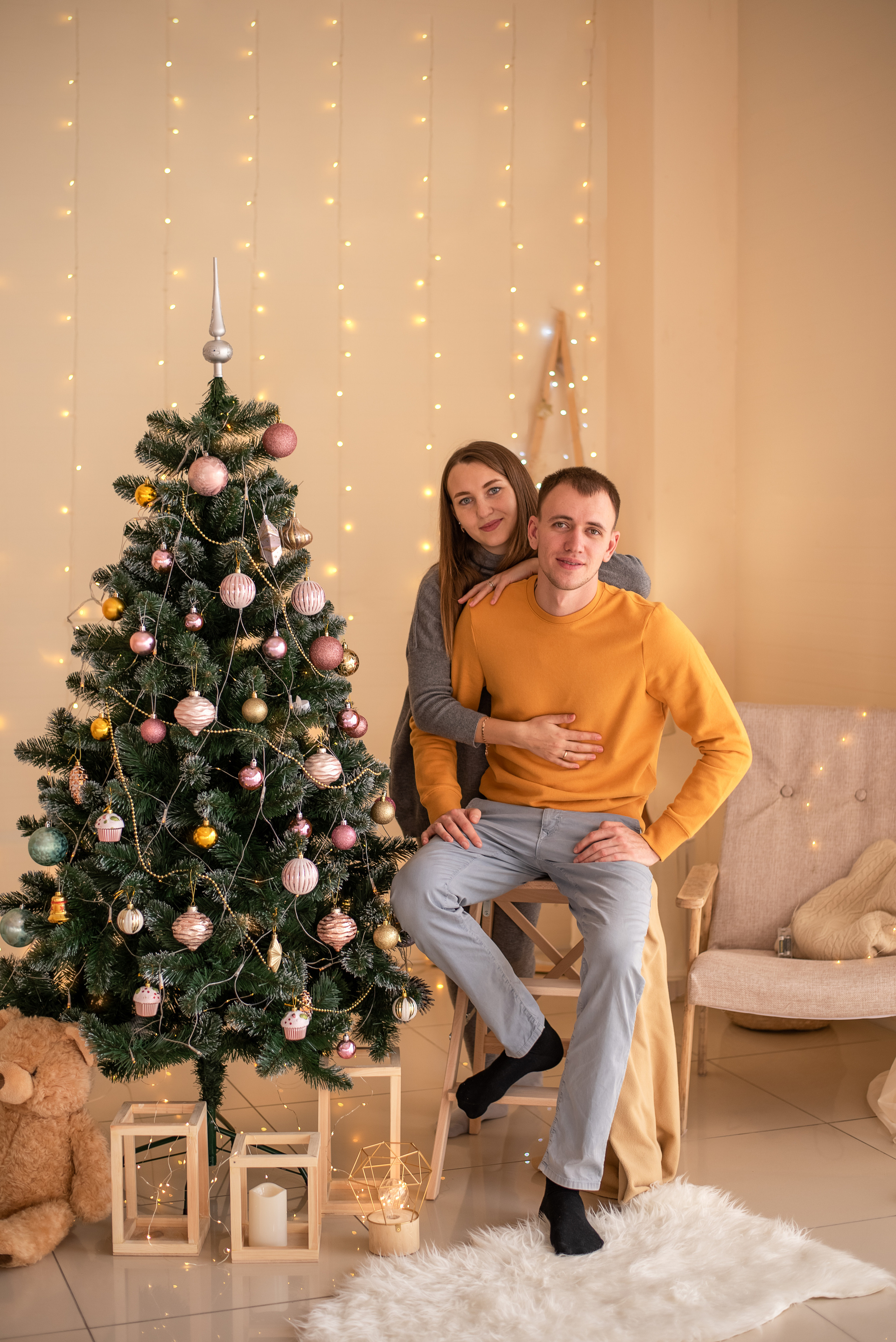 Красивая, новогодняя история 2021. Семейный и детский фотограф Наталья Горда