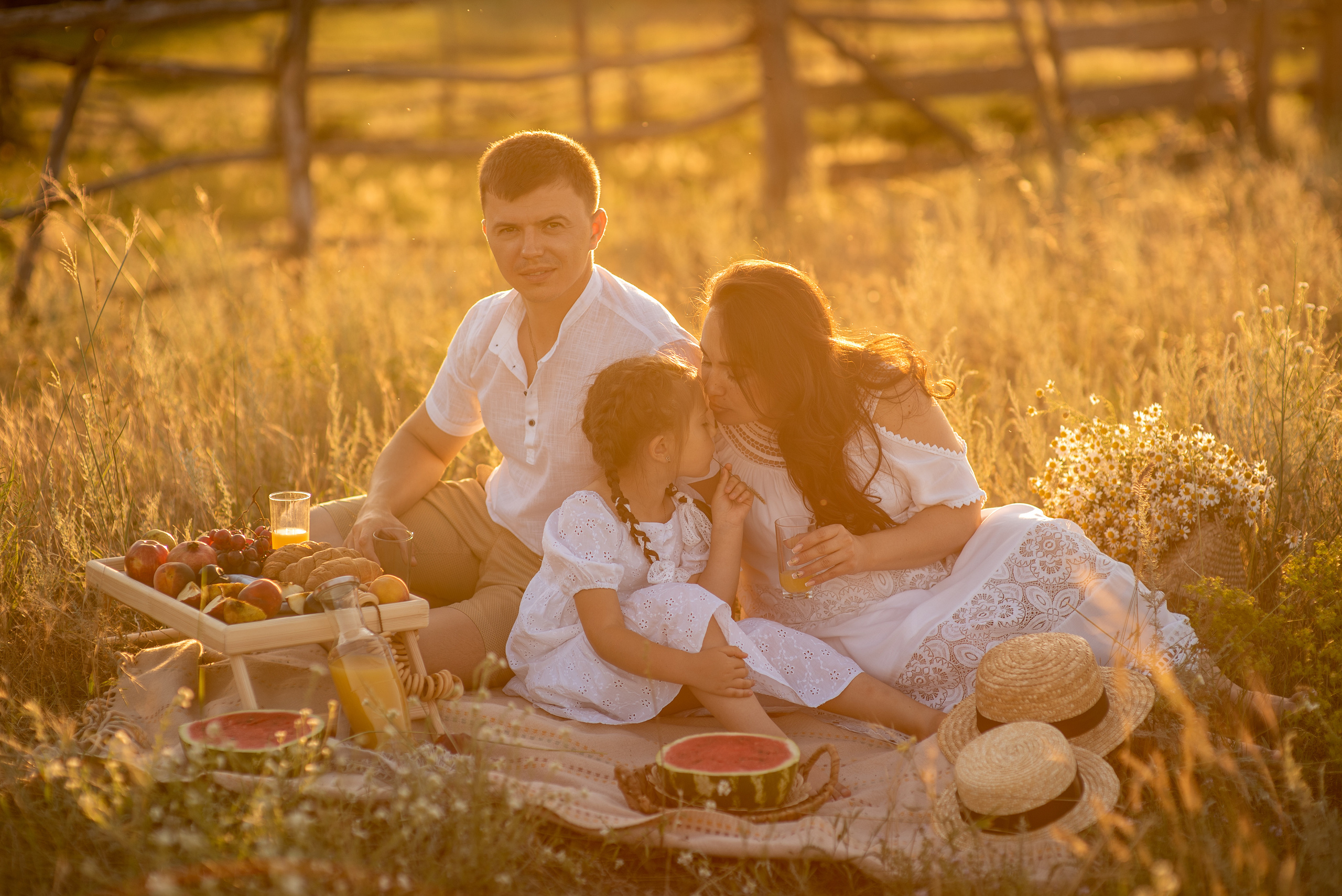 Анастасия, Евгений и Ева. Семейный и детский фотограф Наталья Горда