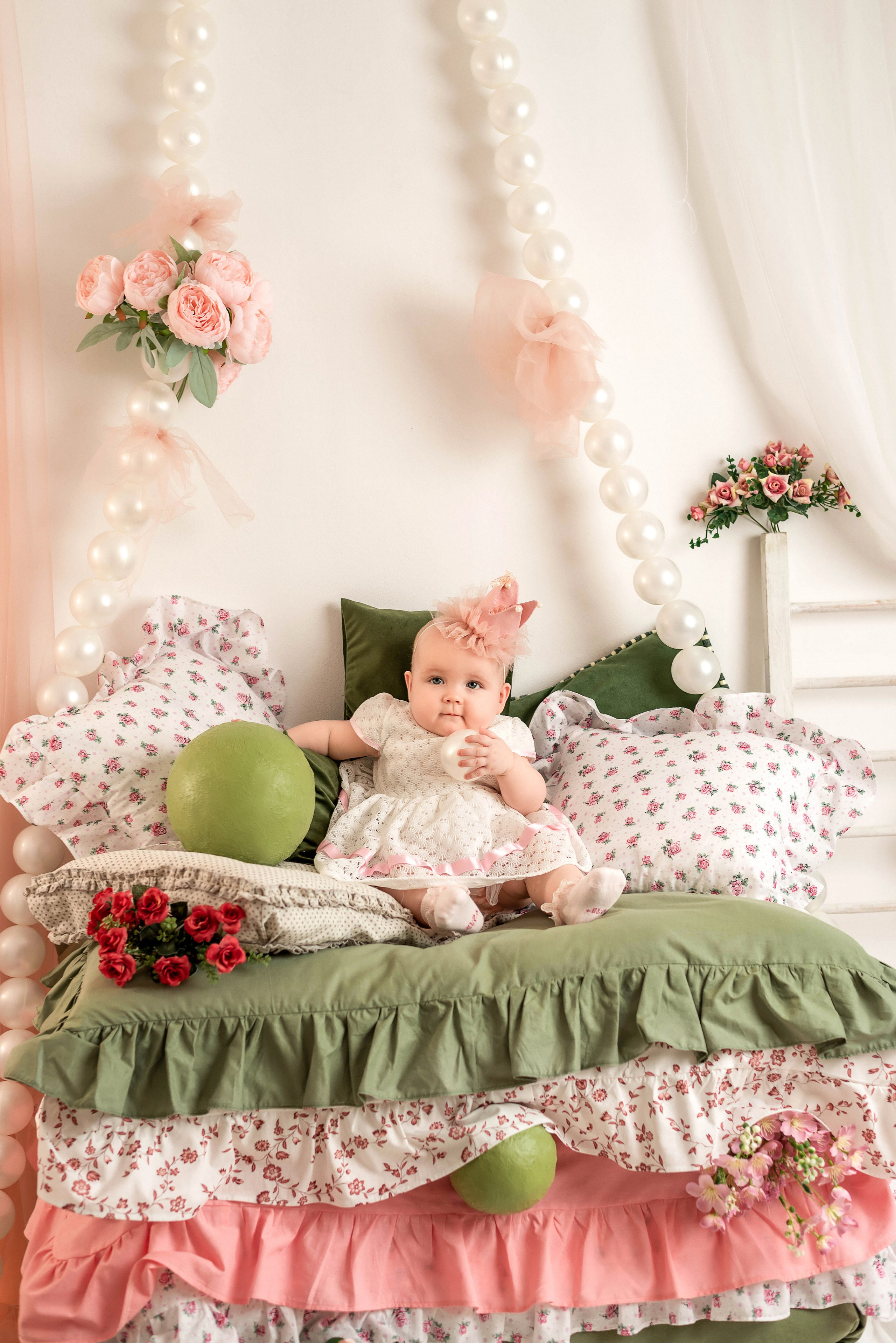 Верочка 7 месяцев. Семейный и детский фотограф Наталья Горда