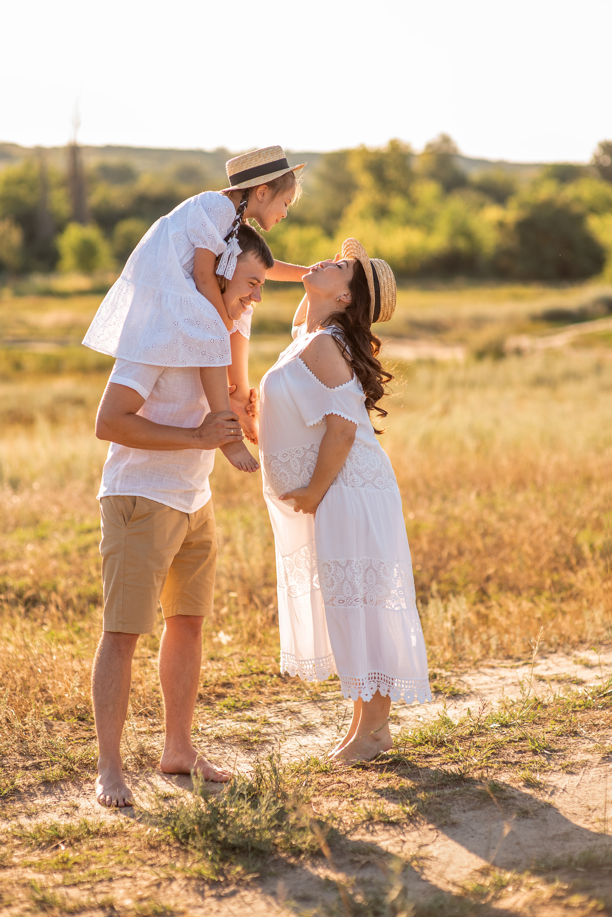 Анастасия, Евгений и Ева. Семейный и детский фотограф Наталья Горда