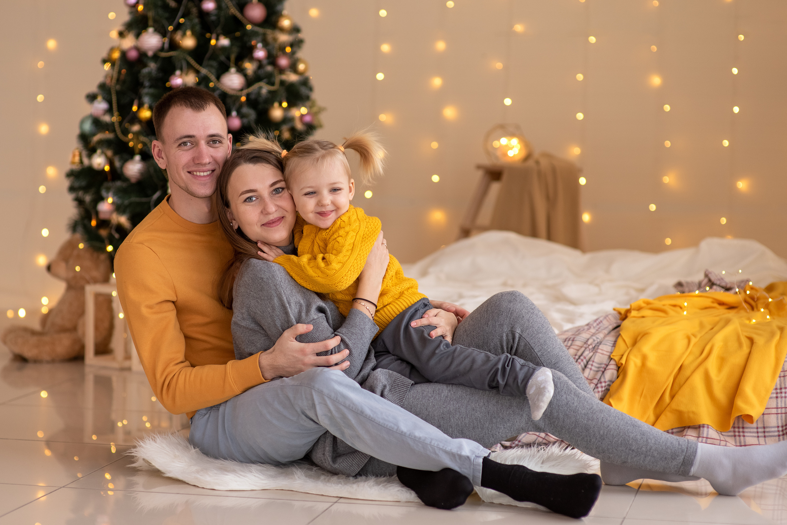 Красивая, новогодняя история 2021. Семейный и детский фотограф Наталья Горда