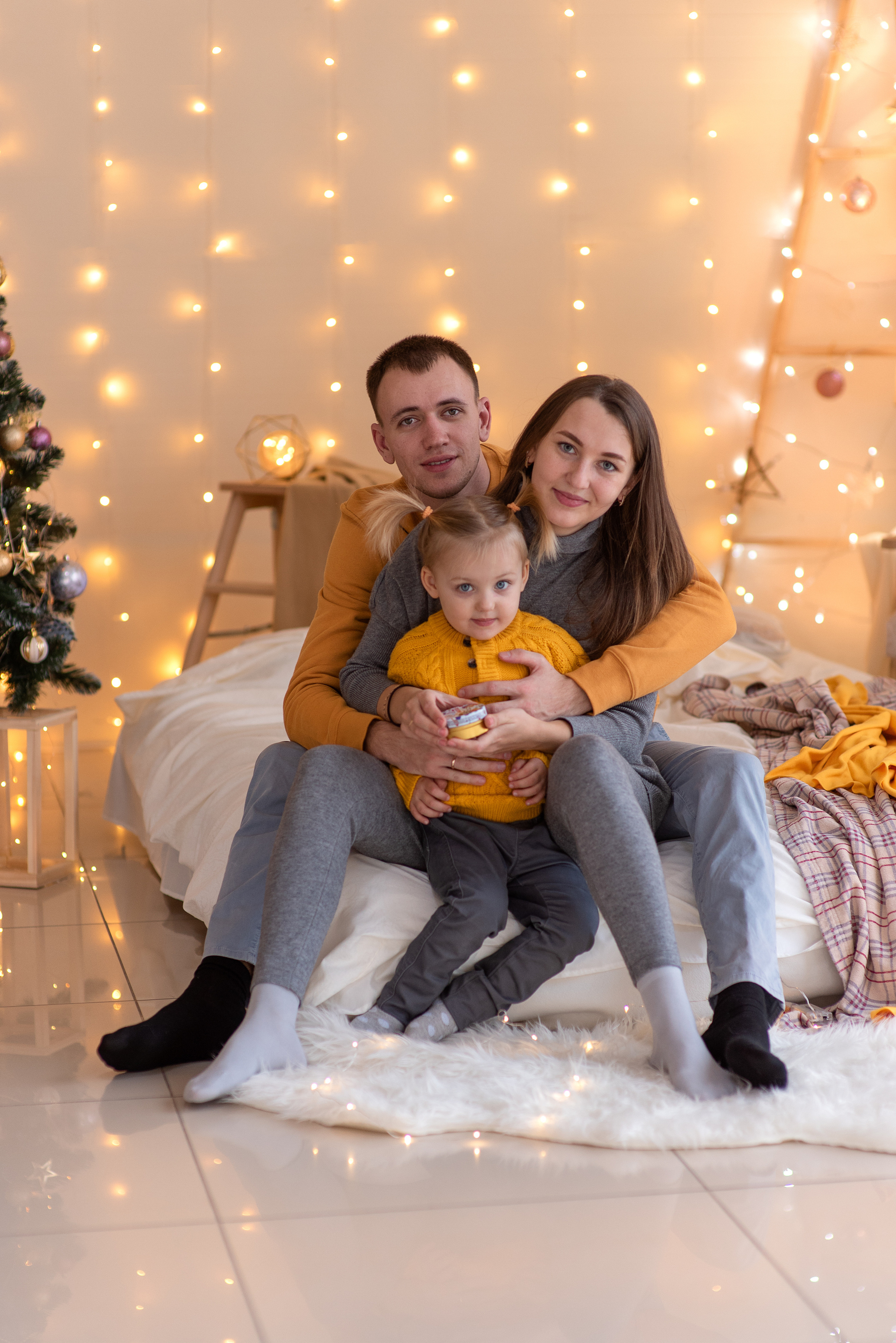 Красивая, новогодняя история 2021. Семейный и детский фотограф Наталья Горда