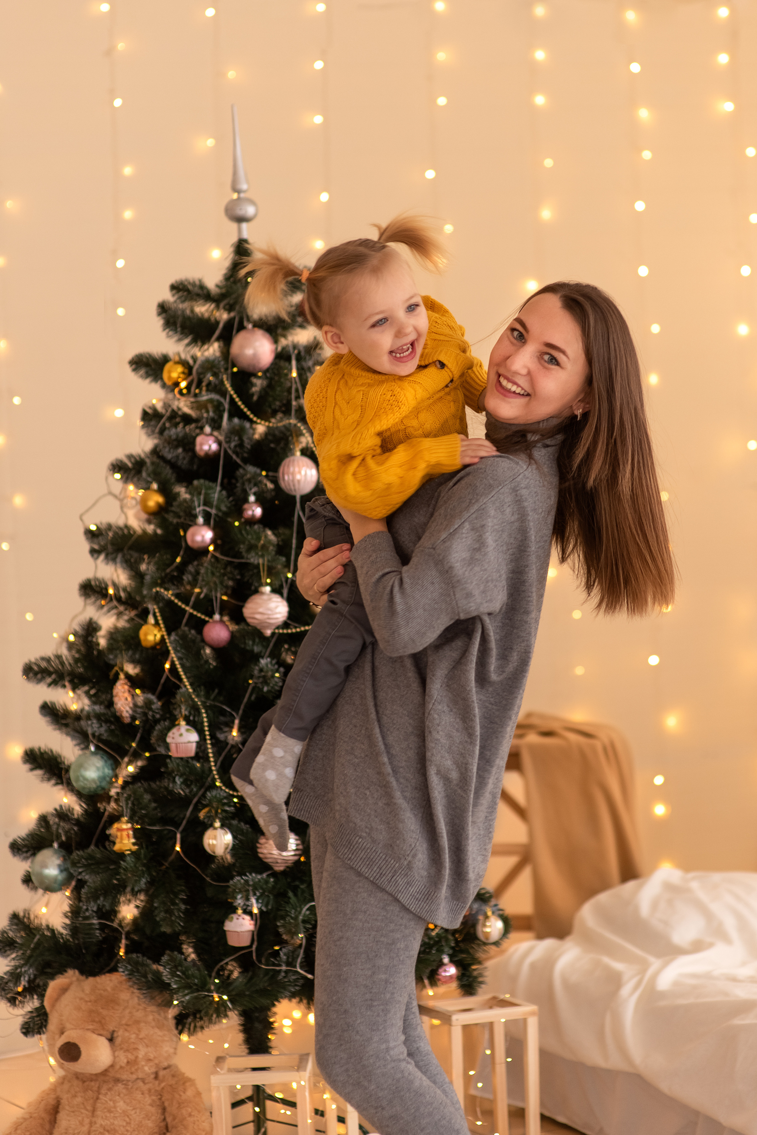 Красивая, новогодняя история 2021. Семейный и детский фотограф Наталья Горда
