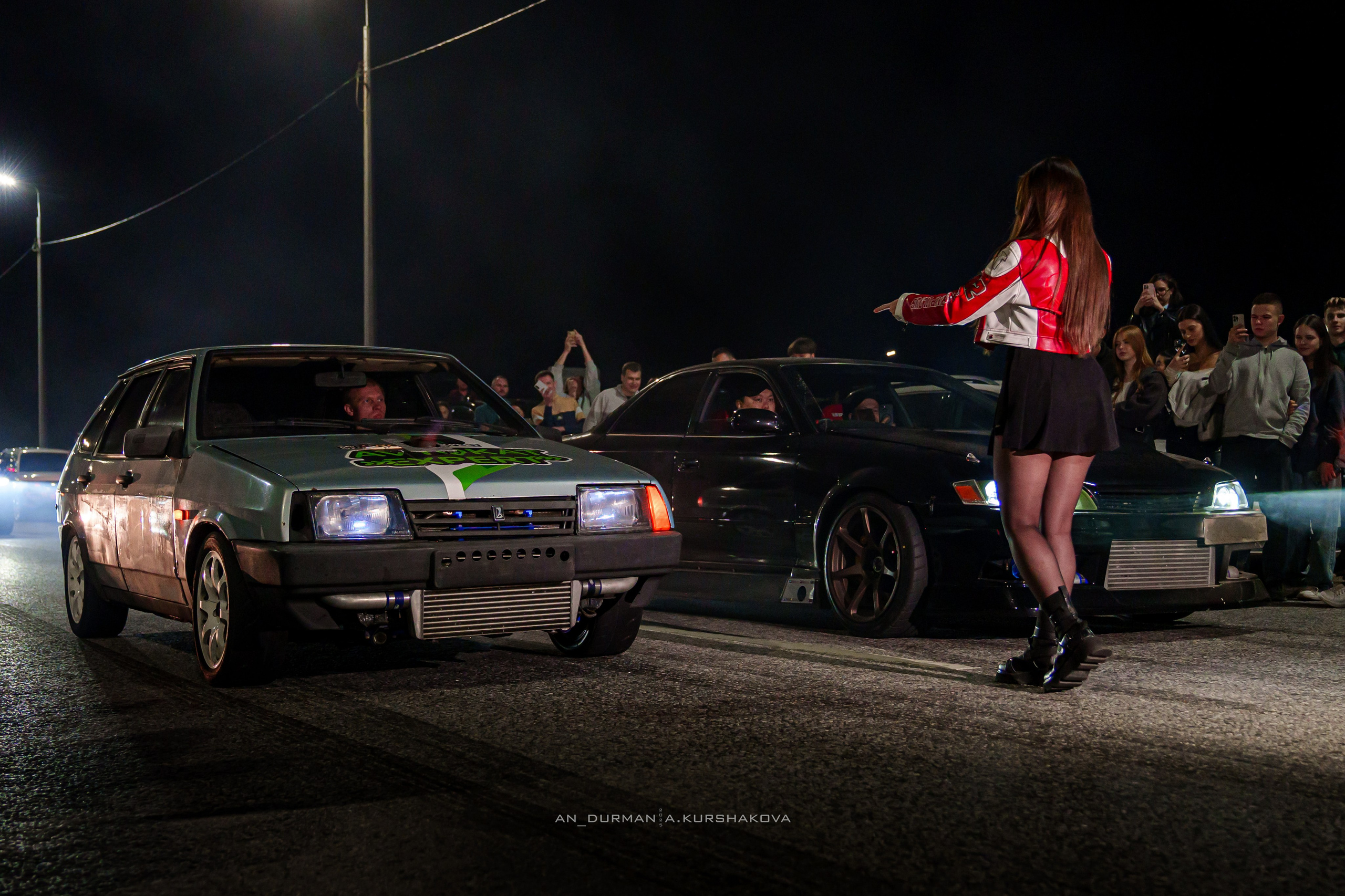 Night drag 25'. Фотограф, видеограф и пилот дрона на Байкале
