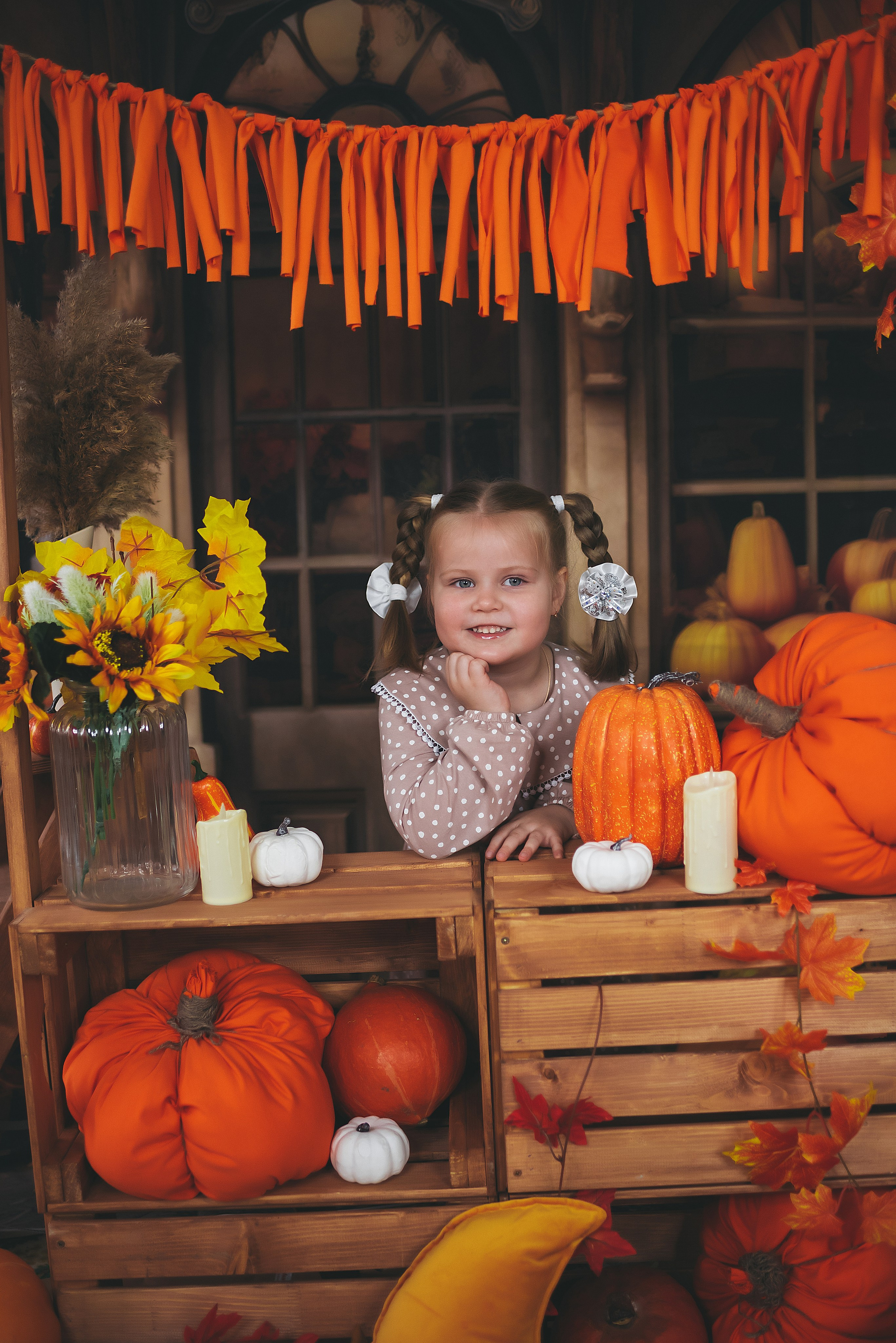 ПРОЕКТ осенний «Тыковки». Семейный и детский фотограф в Тейково