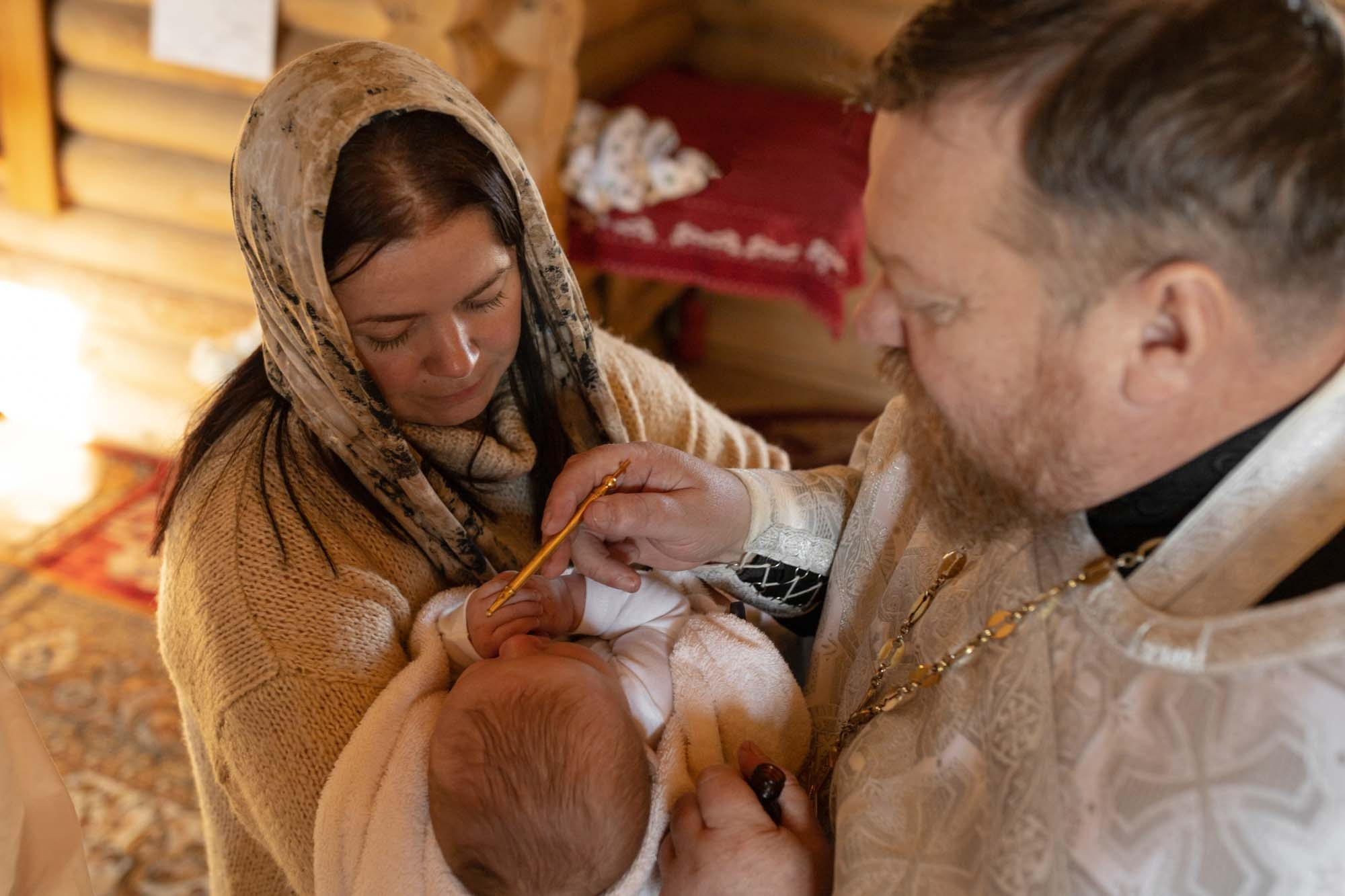 Крещение Софии. Фотограф таинства крещения в Бресте Светлана Будько