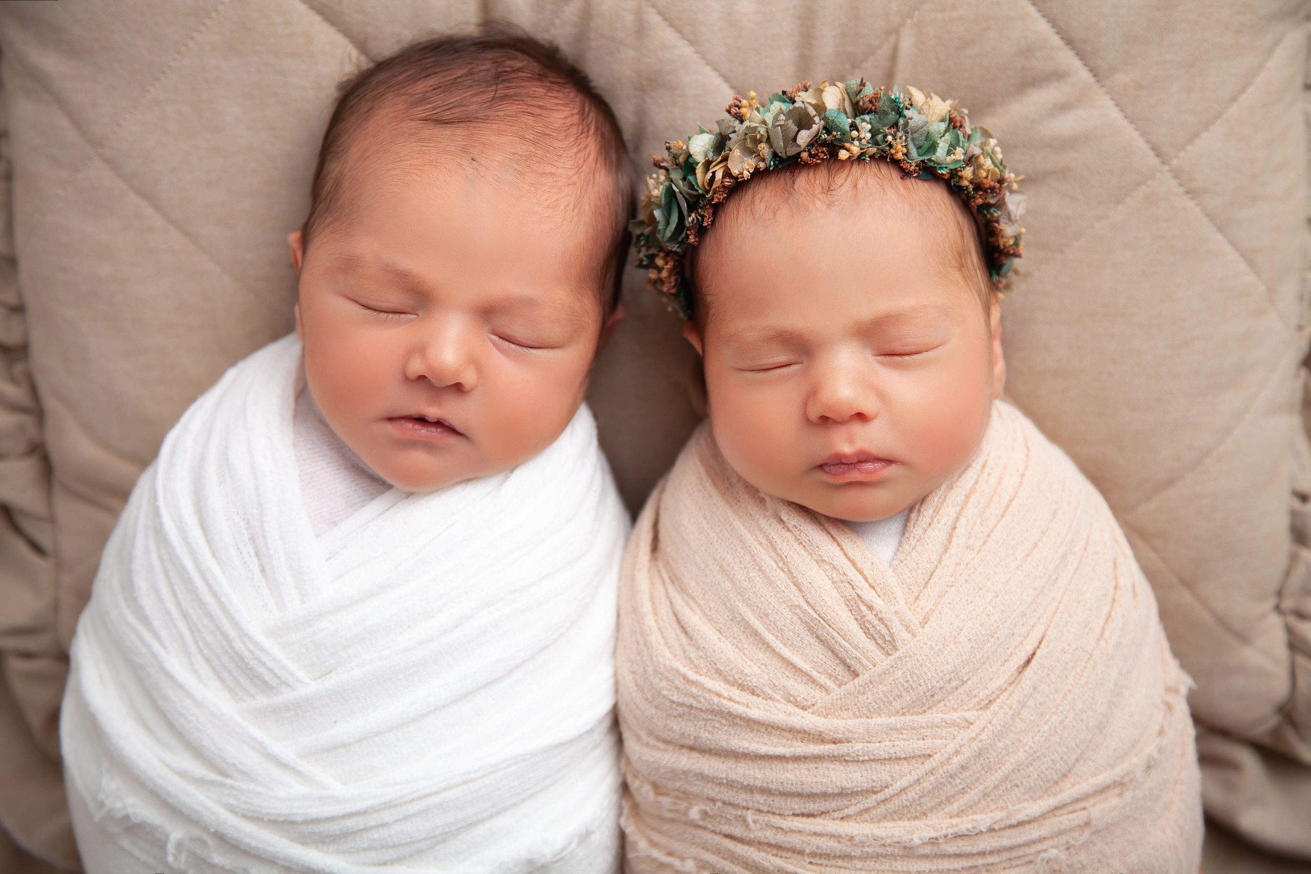 Двойня (пример). Фотограф Newborn в Саратове Екатерина Завитова