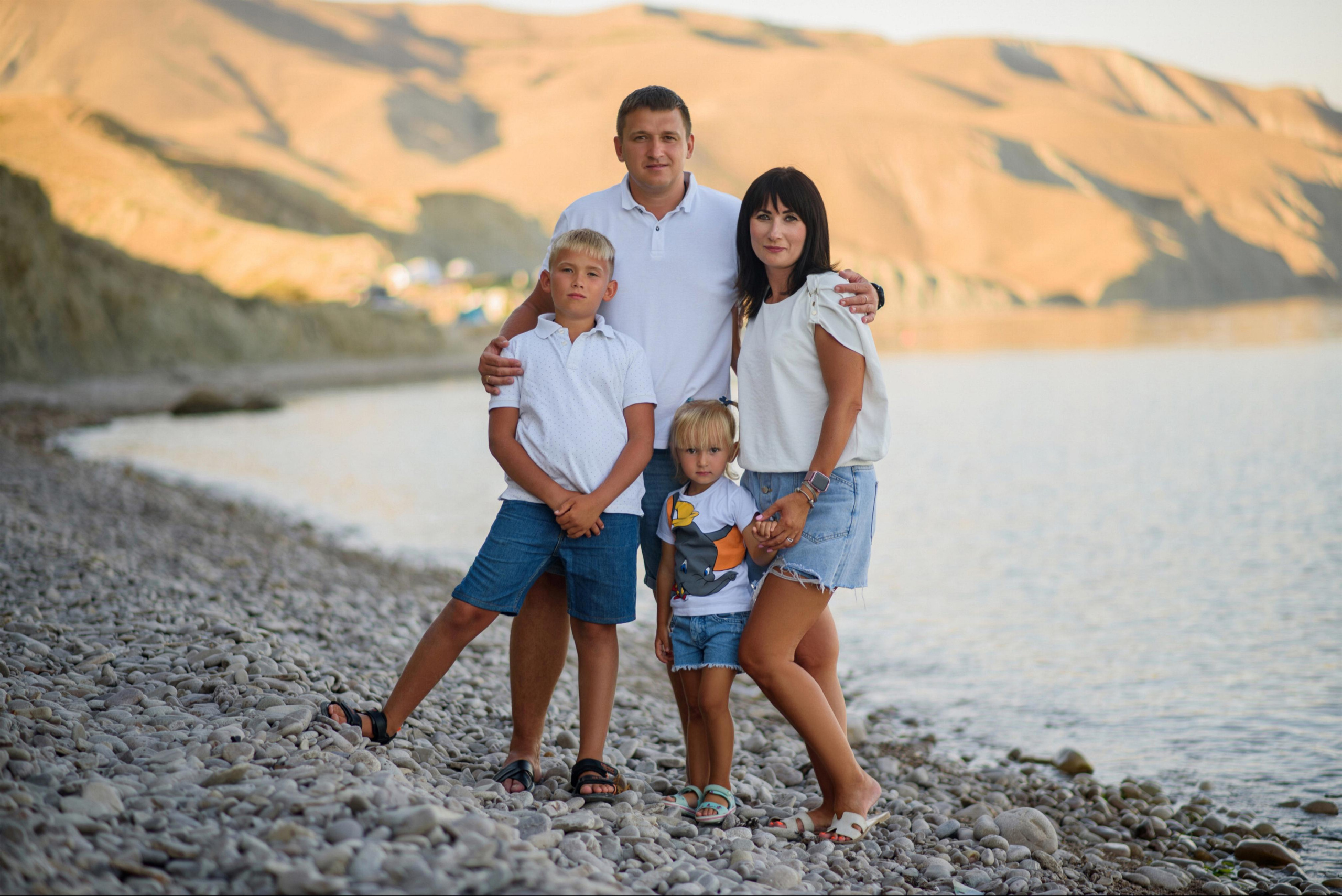 Семейная фотосессия Светлана. Семейный и свадебный фотограф в Феодосии и Коктебеле