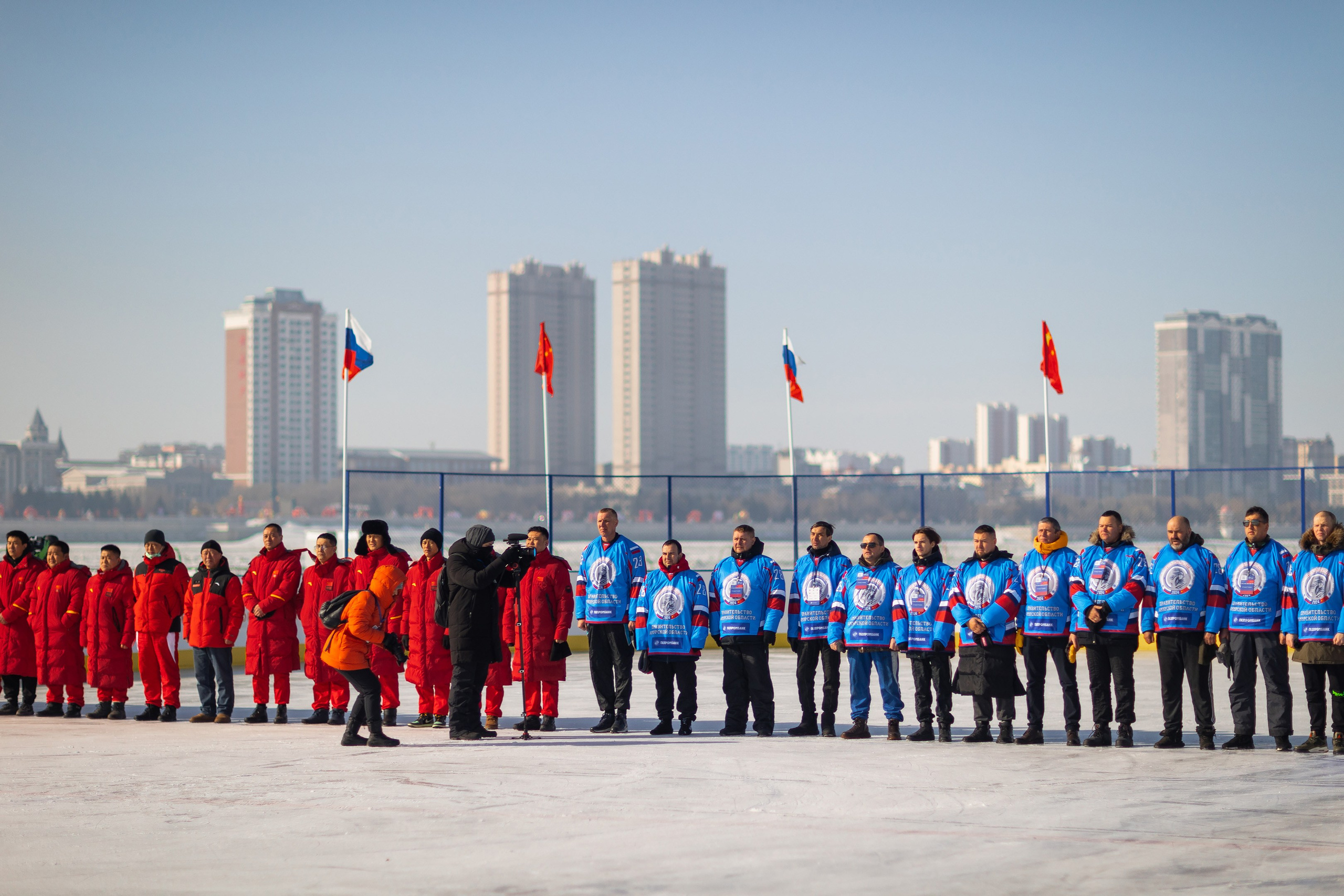 Гонки на Амуре (Россия — Китай). День 2. Фотограф Эдуард Глок в г. Благовещенске Амурской области