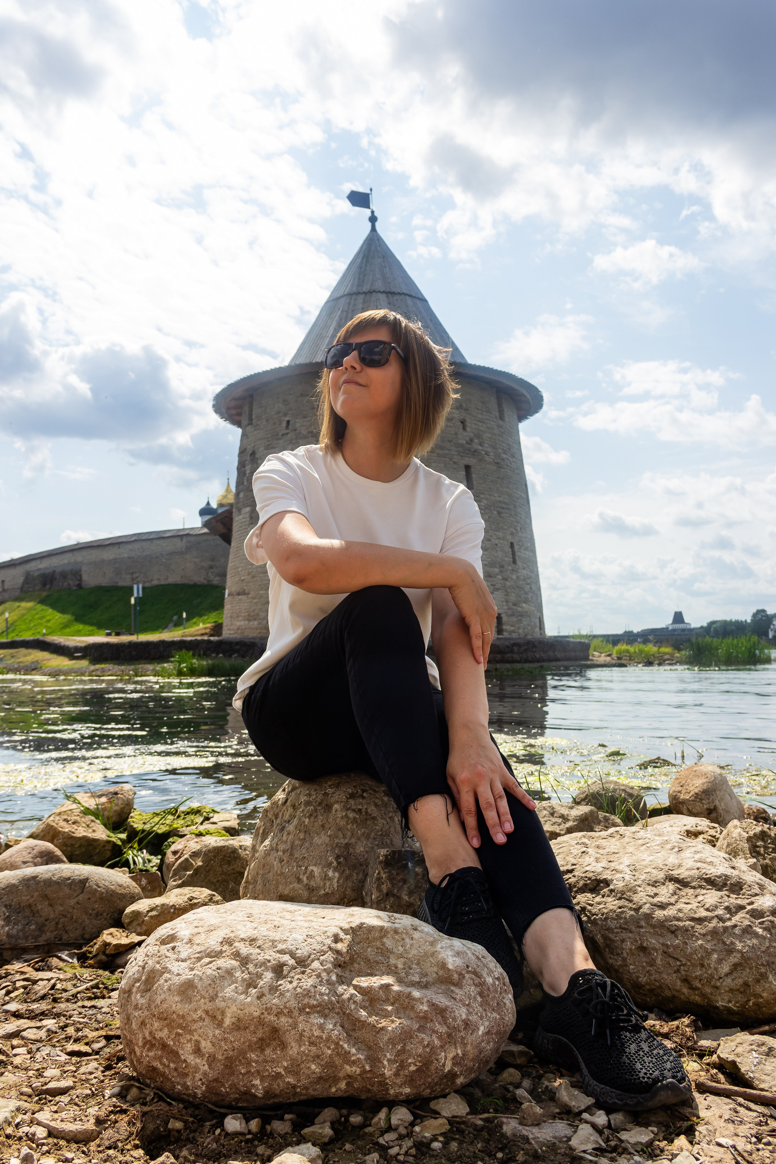 Семейная прогулка по Пскову. Фотограф Елена Зиновьева