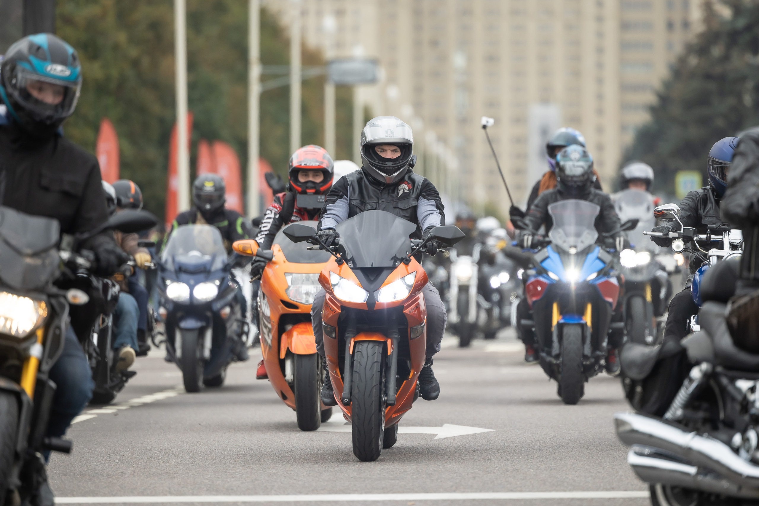 13-й Московский Мотофестиваль. Фотограф Владимир Охрименко