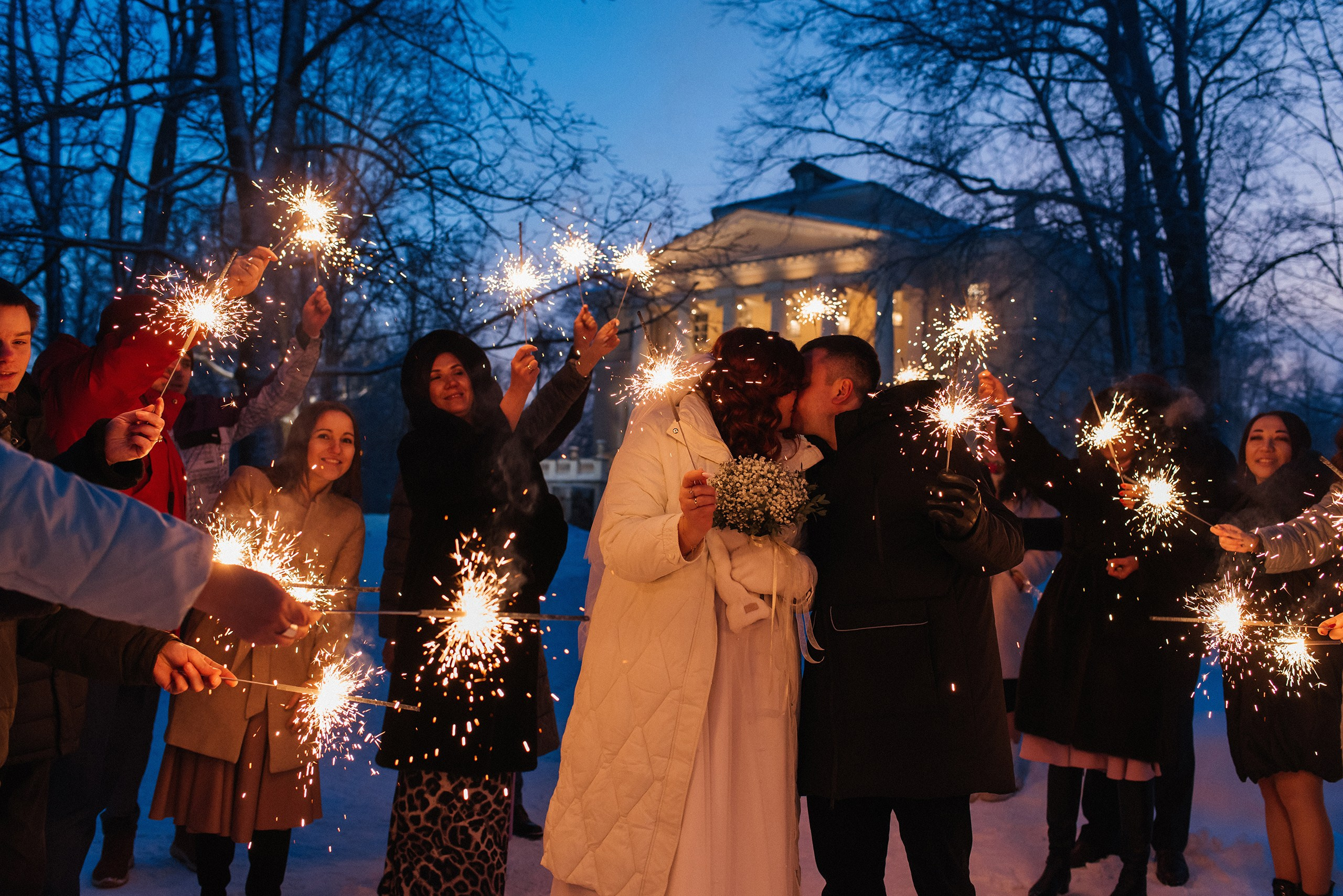 Настя и Андрей. Зима в Пушкине. Семейный и Свадебный фотограф. Санкт-Петербург. Пушкин