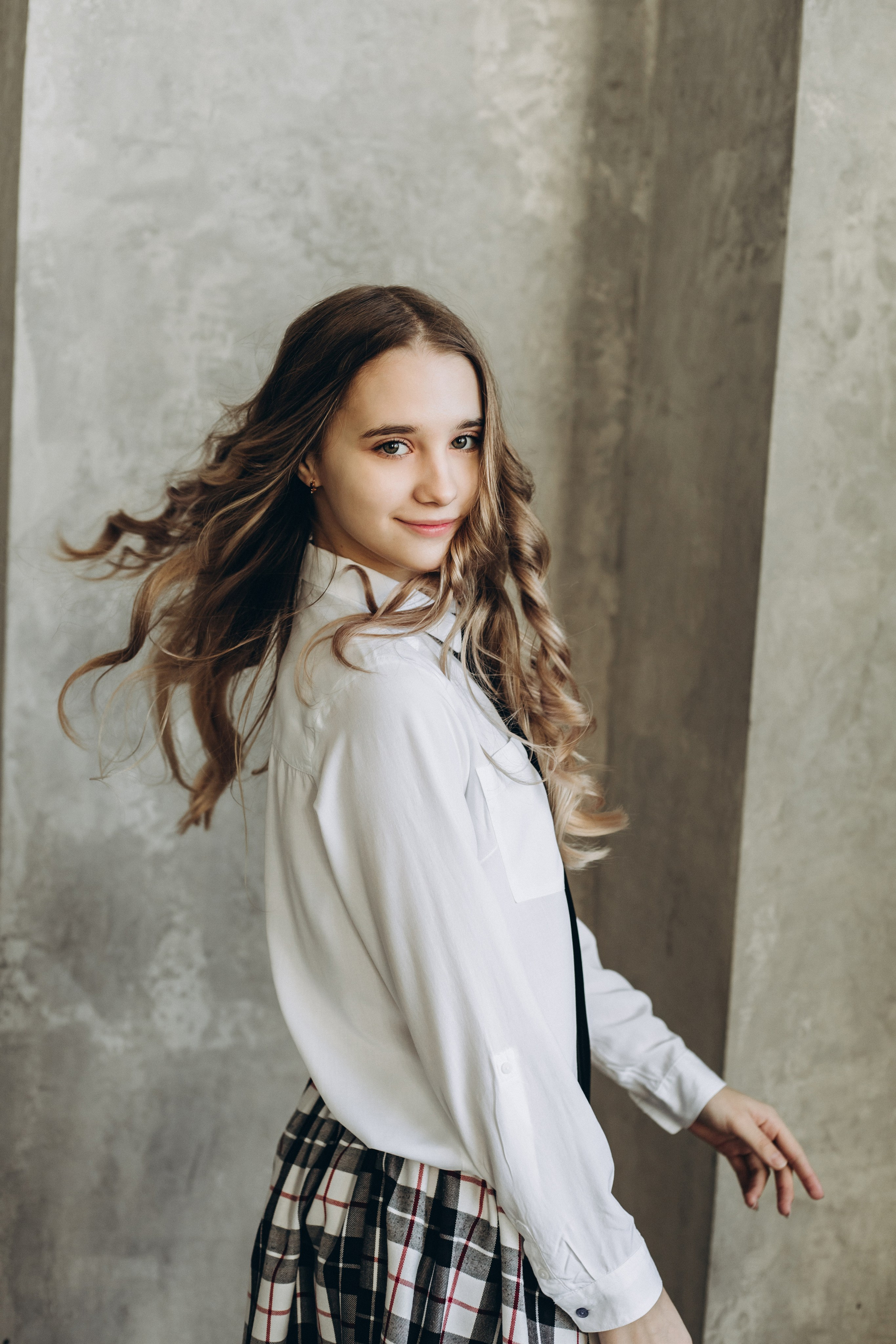 Выпускной класс в студии. Портретный и семейный фотограф в Саратове Елена Шустова