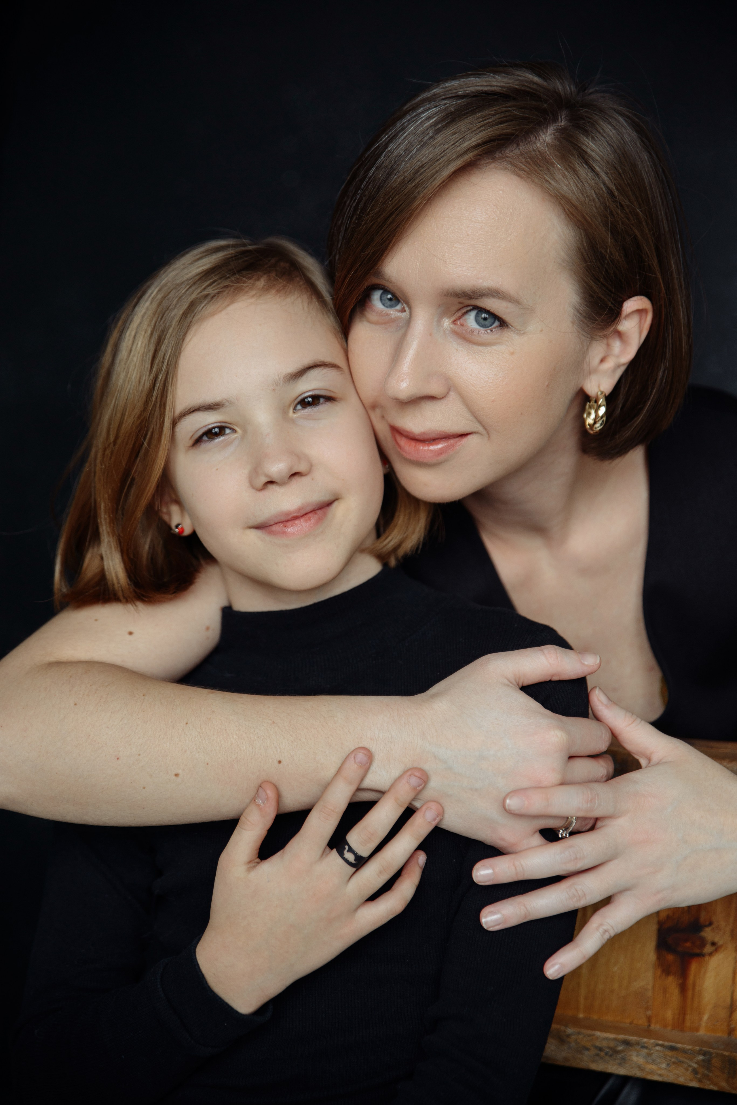 Семейная фотосессия в студии. Свадебный фотограф Регина Клименко Москва, Московская область