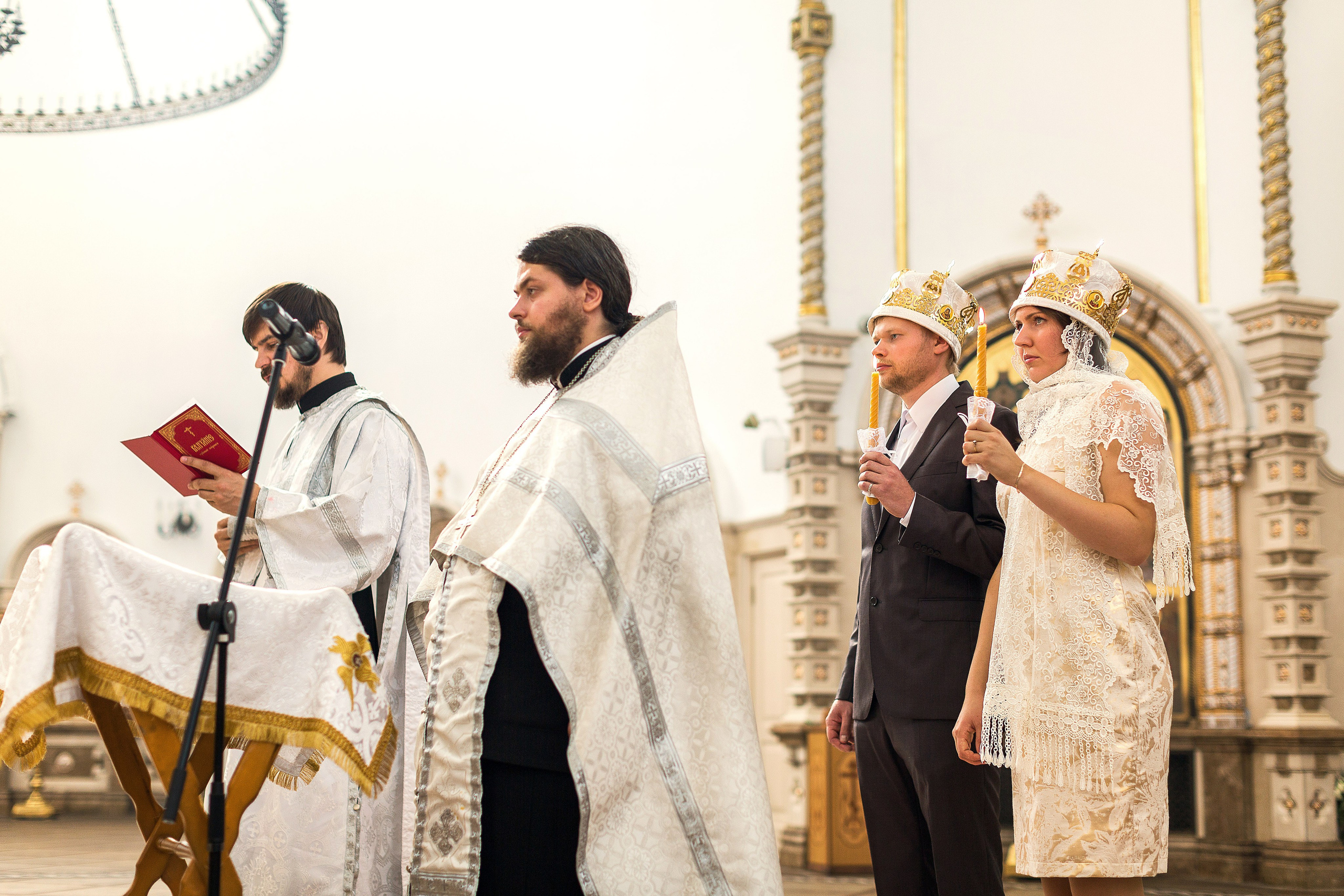 Венчание Светланы и Алексея. Фотограф на Крещение, семейный фотограф в Москве