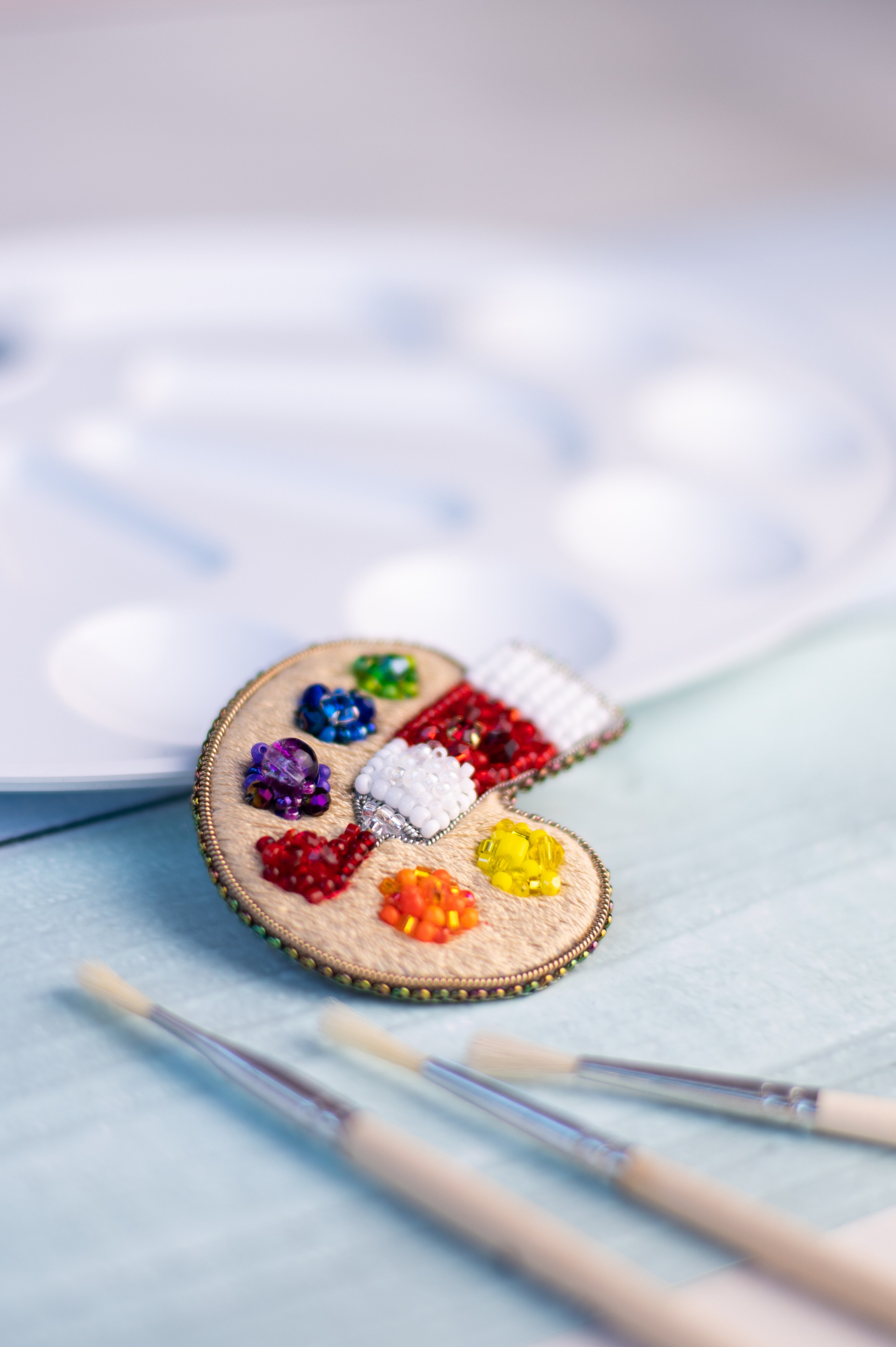 Броши ручной работы Анны Абрамовой. Фотограф Санкт-Петербург | Дарья Першина