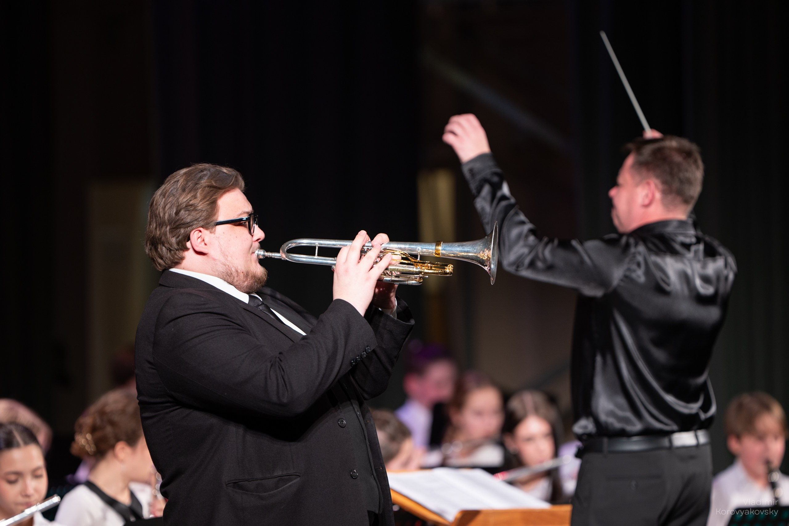 Духовой оркестр ЦГИ. Фотограф Владимир Коровяковский