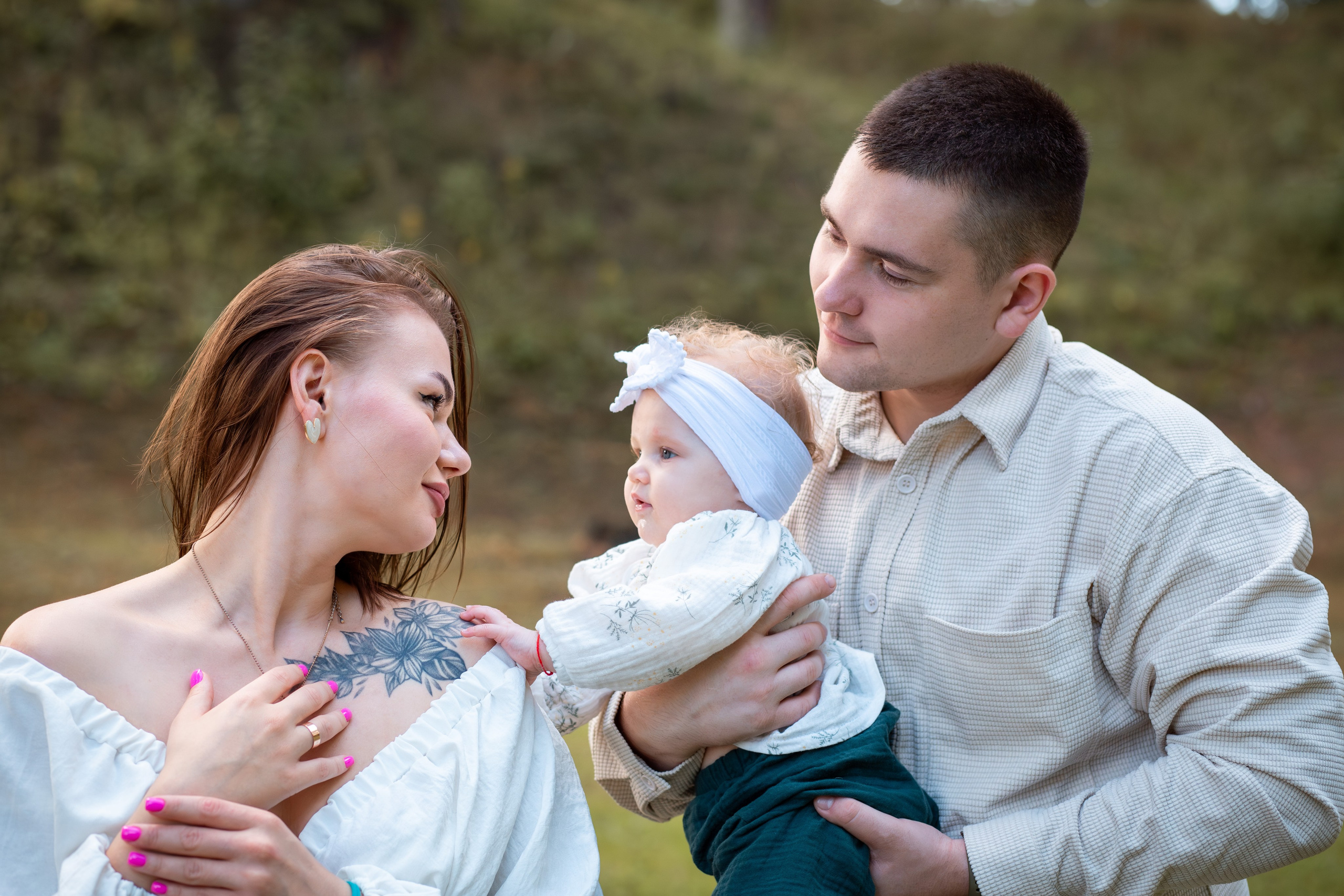 Семейная фотосессия на природе. Женский и семейный фотограф в Москве и Юхнове Татьяна Анисимова