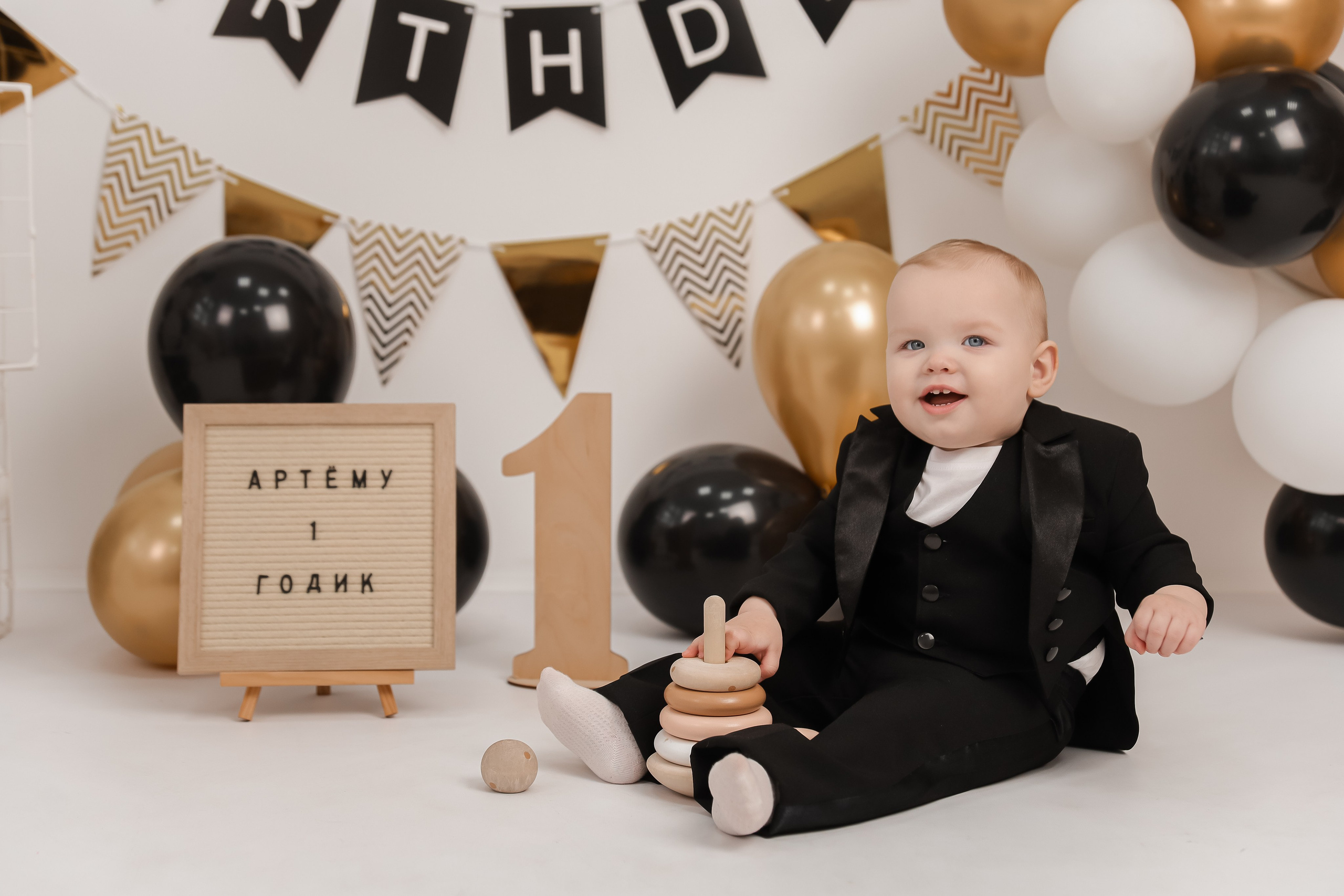 1й Годик Артёма. Детский и Семейный фотограф в Санкт-Петербурге. Детская Фотостудия «FAMILY STORY»