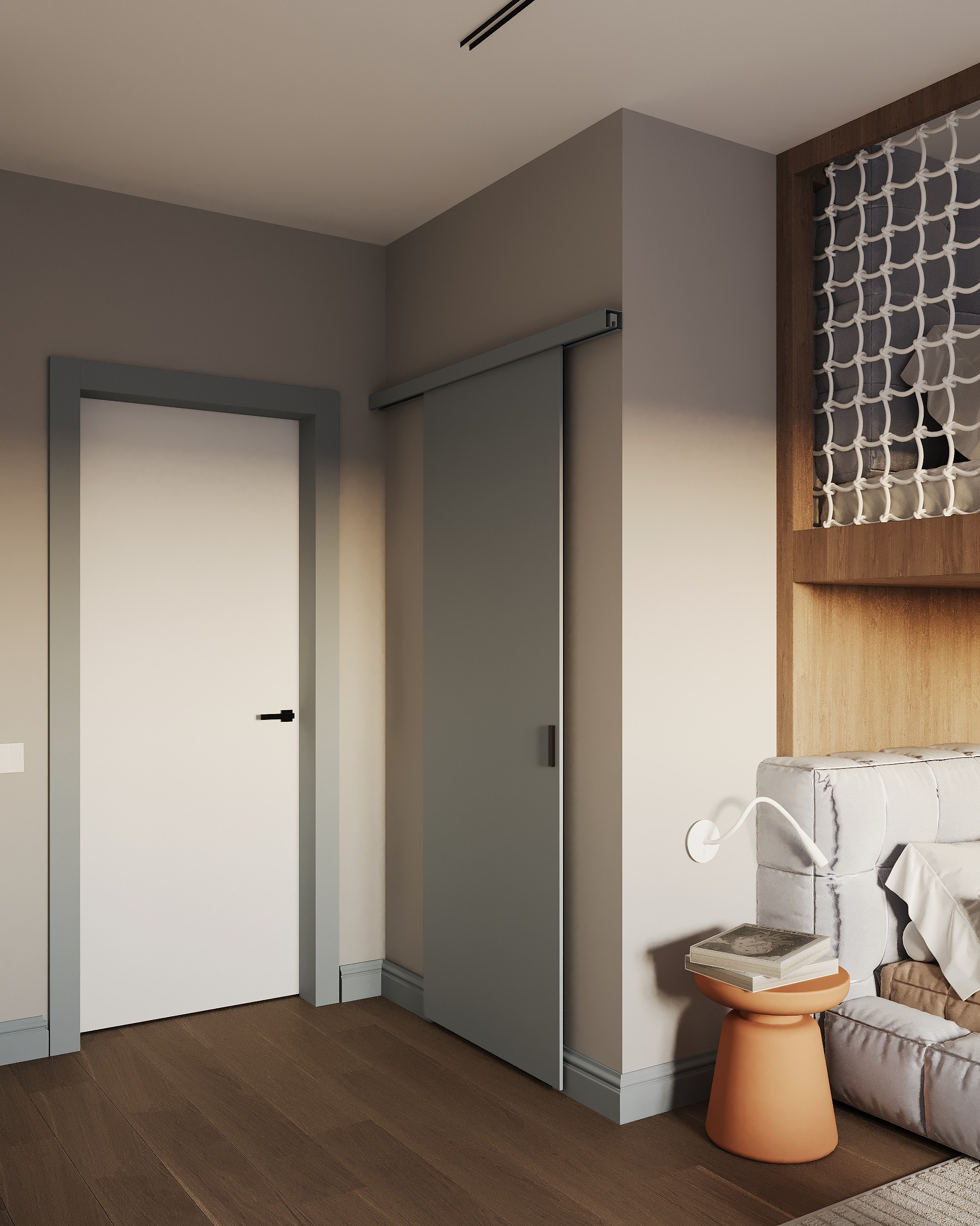 Детская и зал / Таунхаус / Пушкин / 120 кв. м. Ксения Барабаш дизайнер интерьера в Санкт-Петербурге