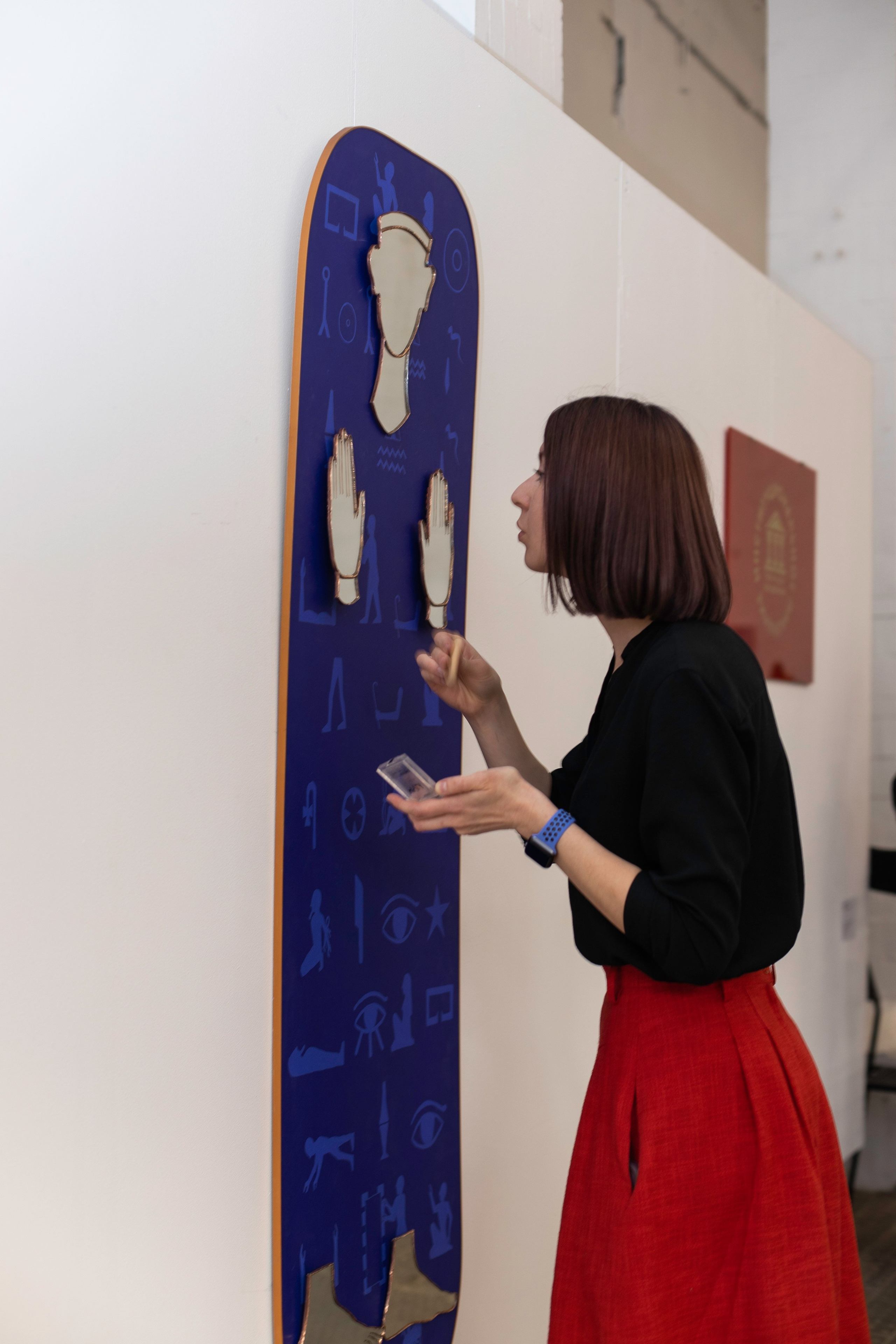 Открытие выставки пульсирующая материя. Фотограф в Москве Десятова Ксения