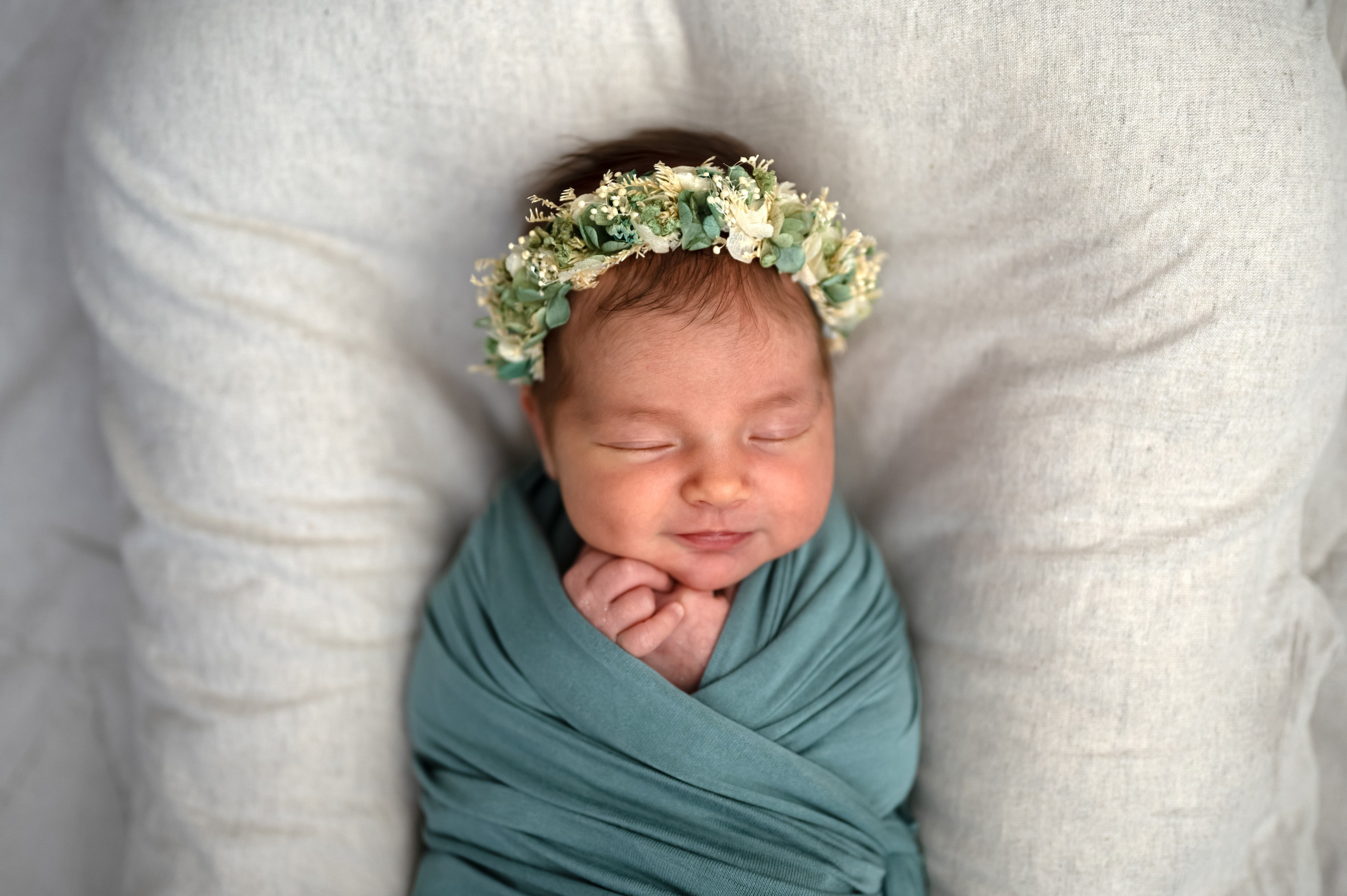 Классический ньюборн. Фотограф новорождённых Ольга Ушакова Москва