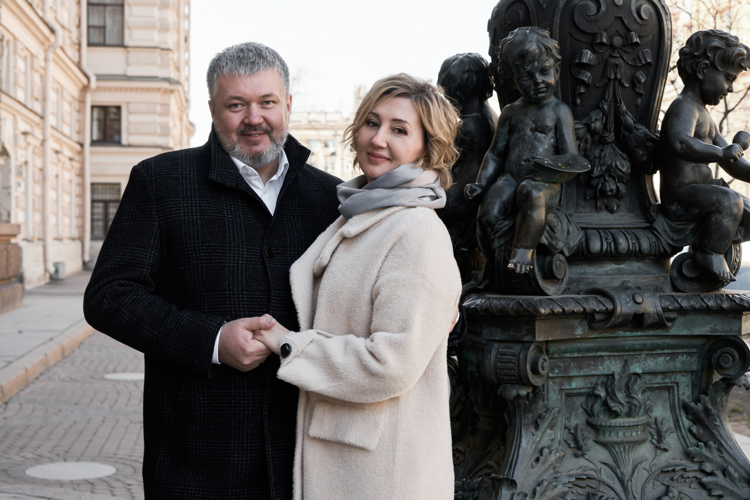 Взрослые пары. Элегантная камерная свадьба.Лариса и Геннадий. Свадебный, семейный и контент фотограф в Санкт- Петербурге Елена Грие