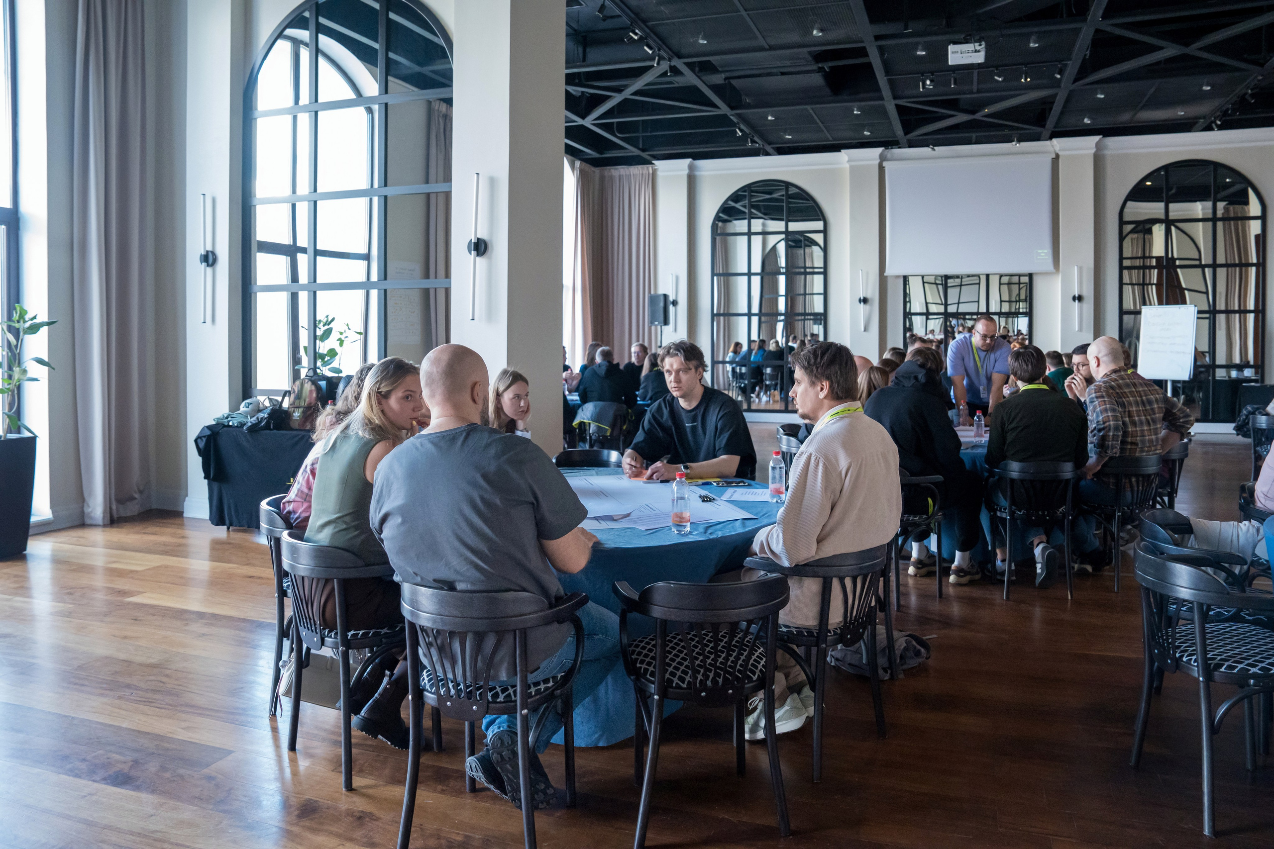 Тренинг для компании S7 Airlines в Красной Поляне. Репортажный фотограф в Красной Поляне и Сочи Павлюченко Екатерина