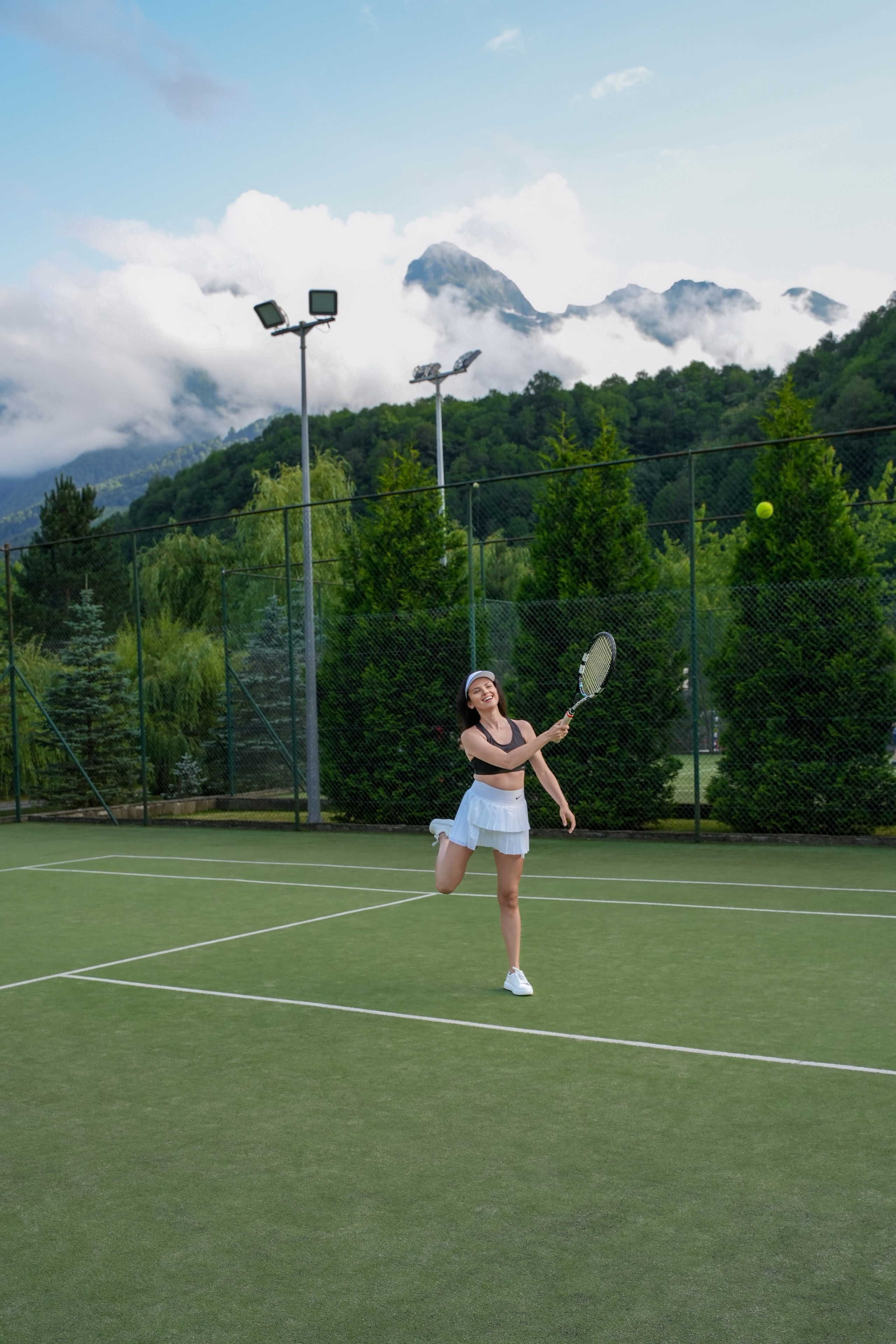 Теннис на курорте Газпром Поляна. Репортажный фотограф в Красной Поляне и Сочи Павлюченко Екатерина