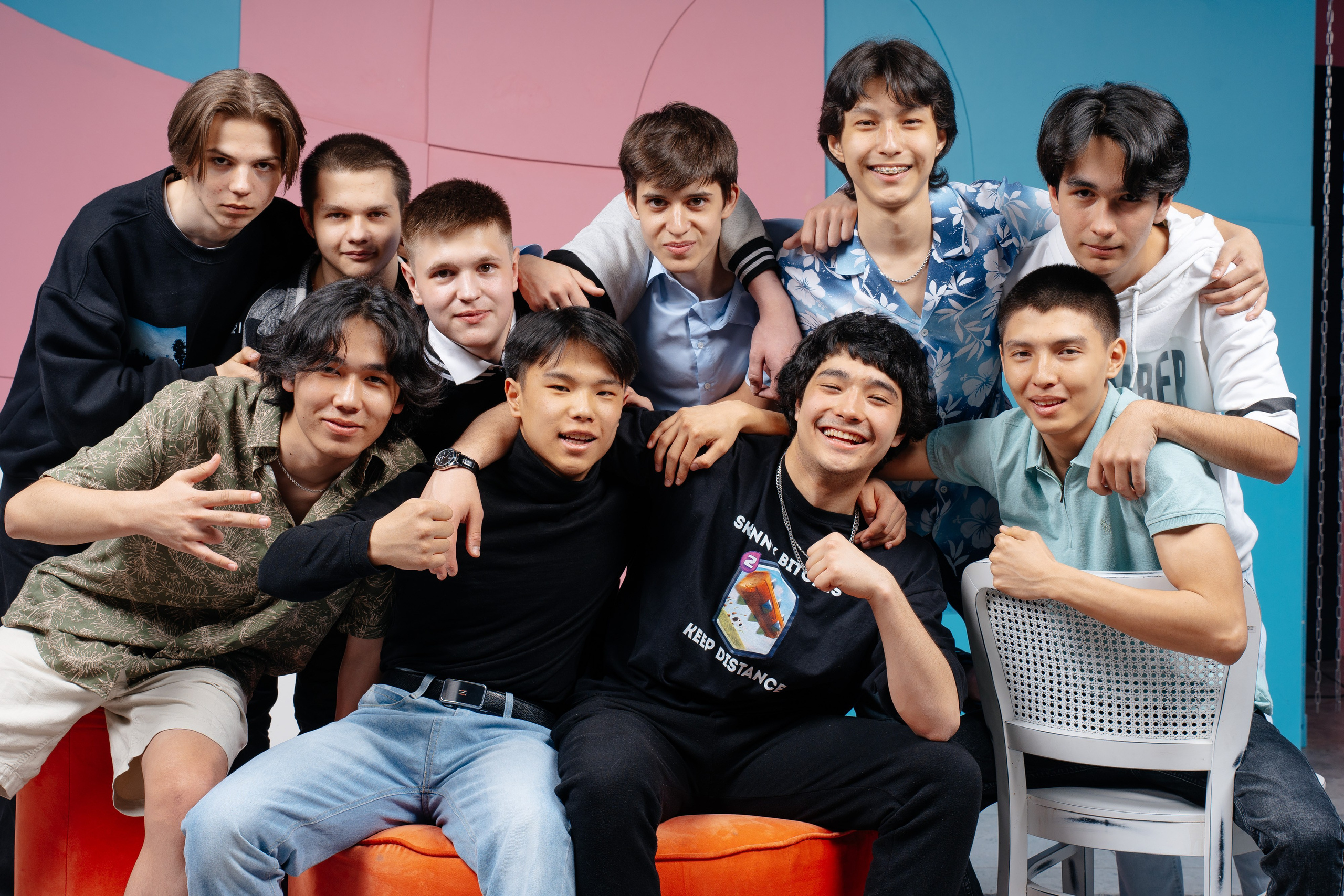 Общие кадры в студии. Выпускные альбомы в Нур-Султане (Астана) и по всему Казахстану