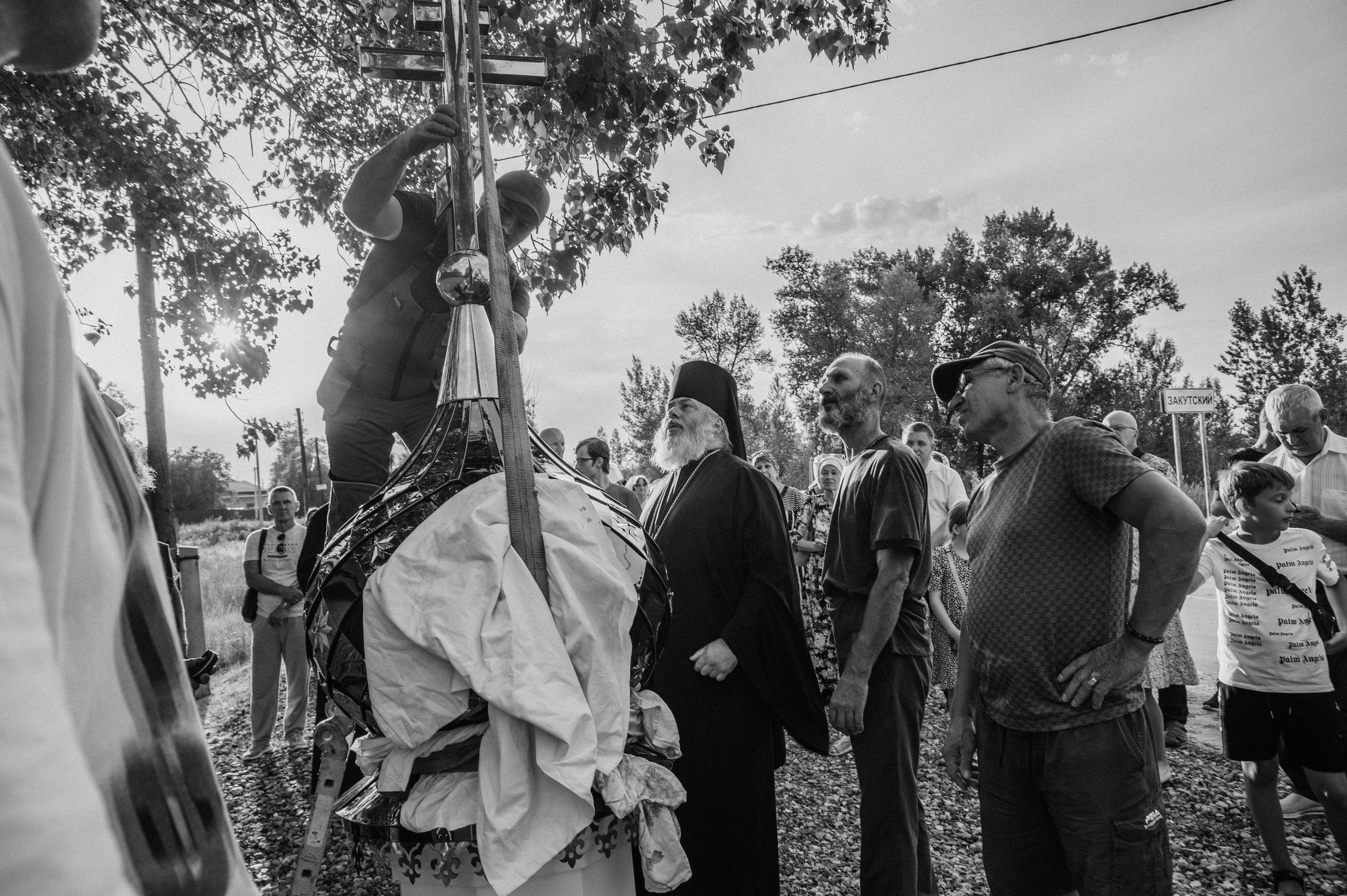 Освещение купола в храме Казанской иконы Божьей Матери х. Закутский. Церковный, семейный и репортажный фотограф Волгоград, Волжский