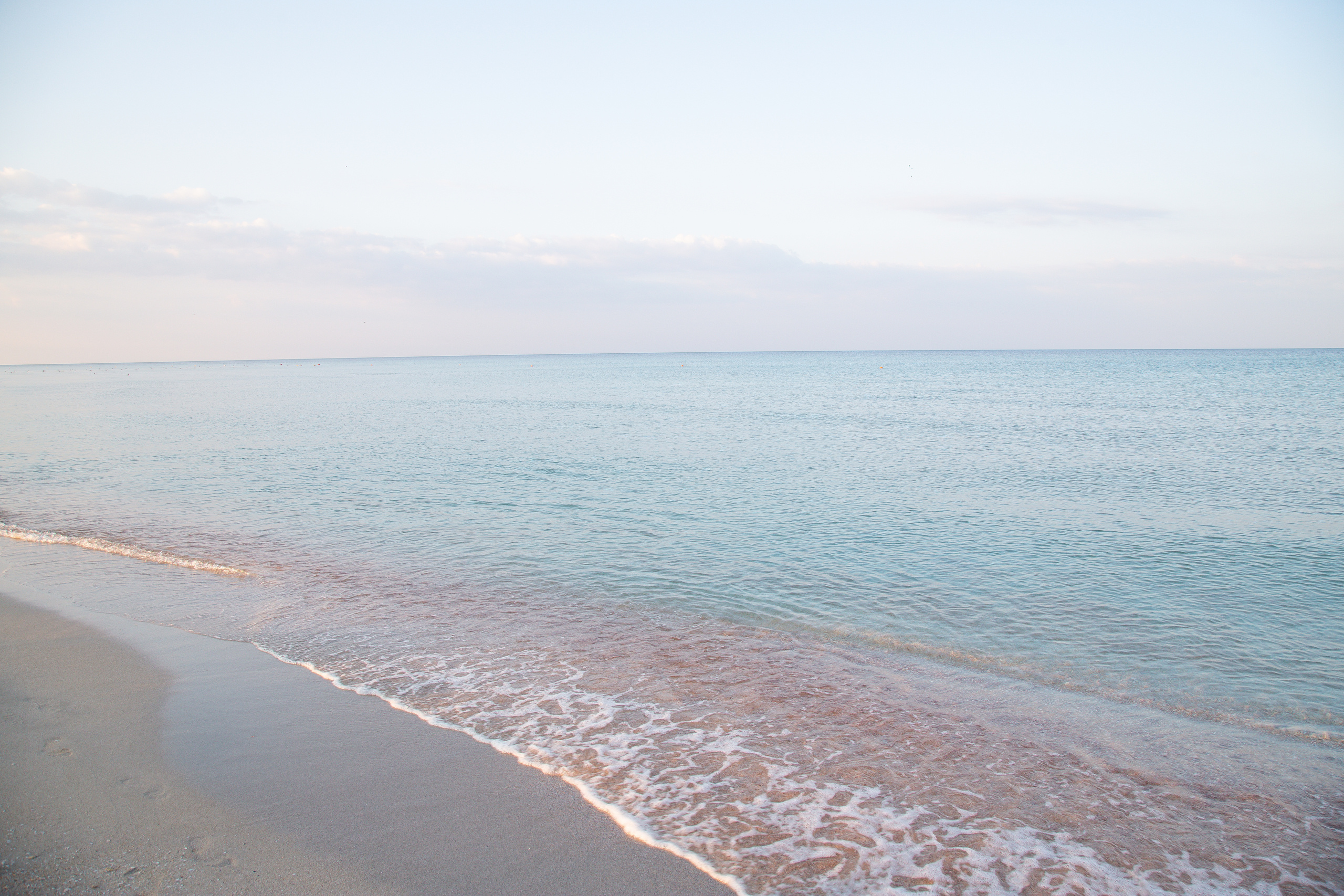 Рассвет над Черным морем в Штормовом (Крым)